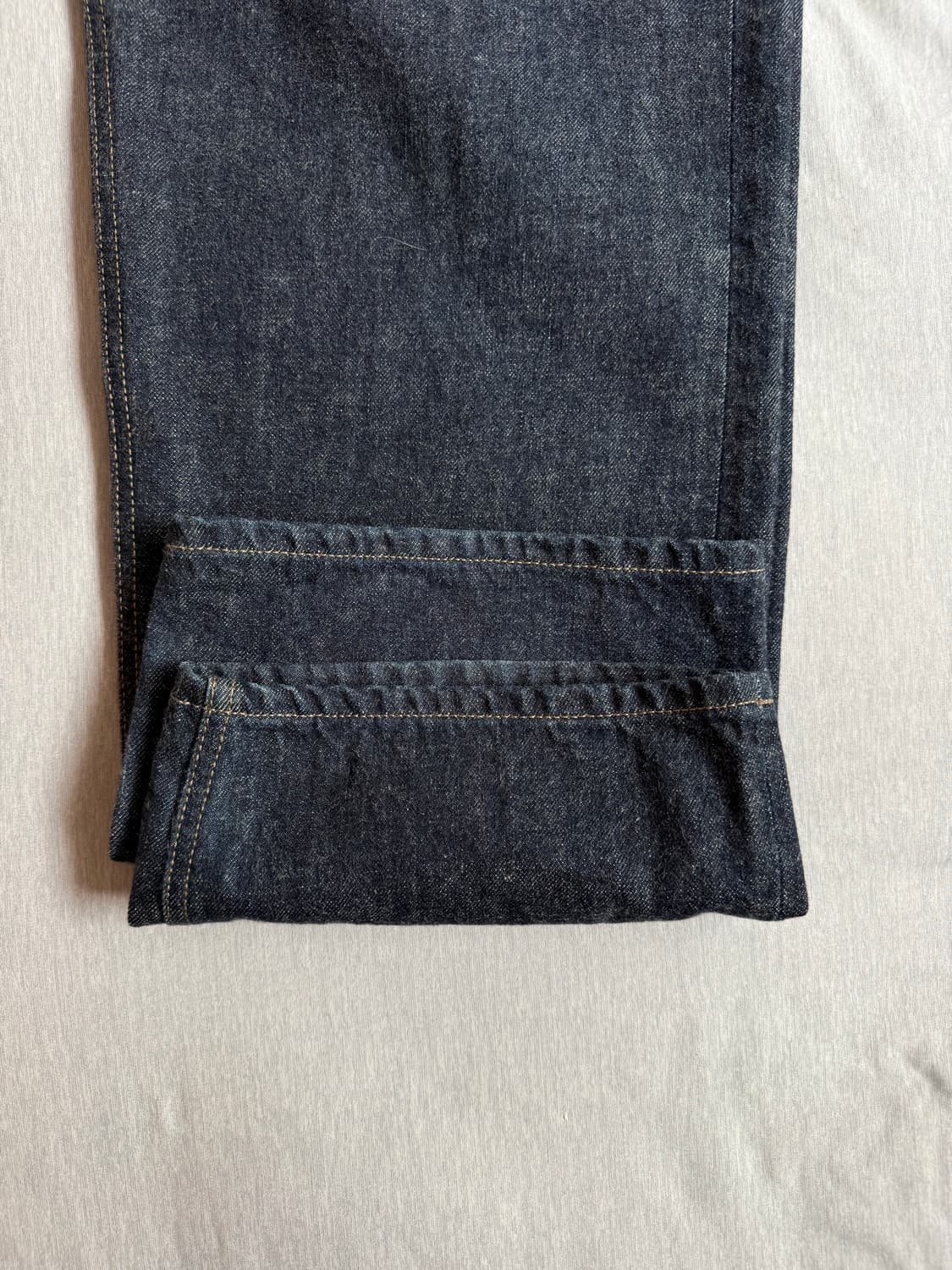 [30] 유니온블루 5PK 아콘 셀비지 와이드 데님 원워시 상품이미지6