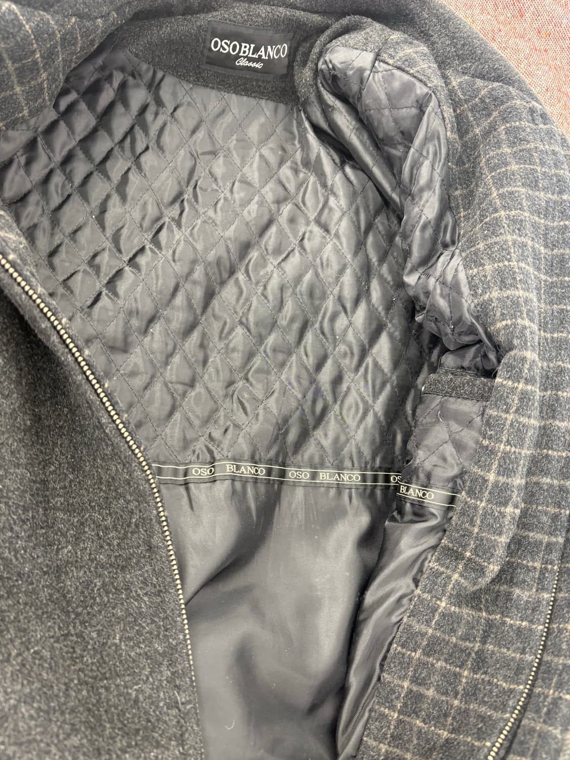 OSOBLANCO 클래식 울 자켓 (Charcoal Gray) a229 상품이미지5