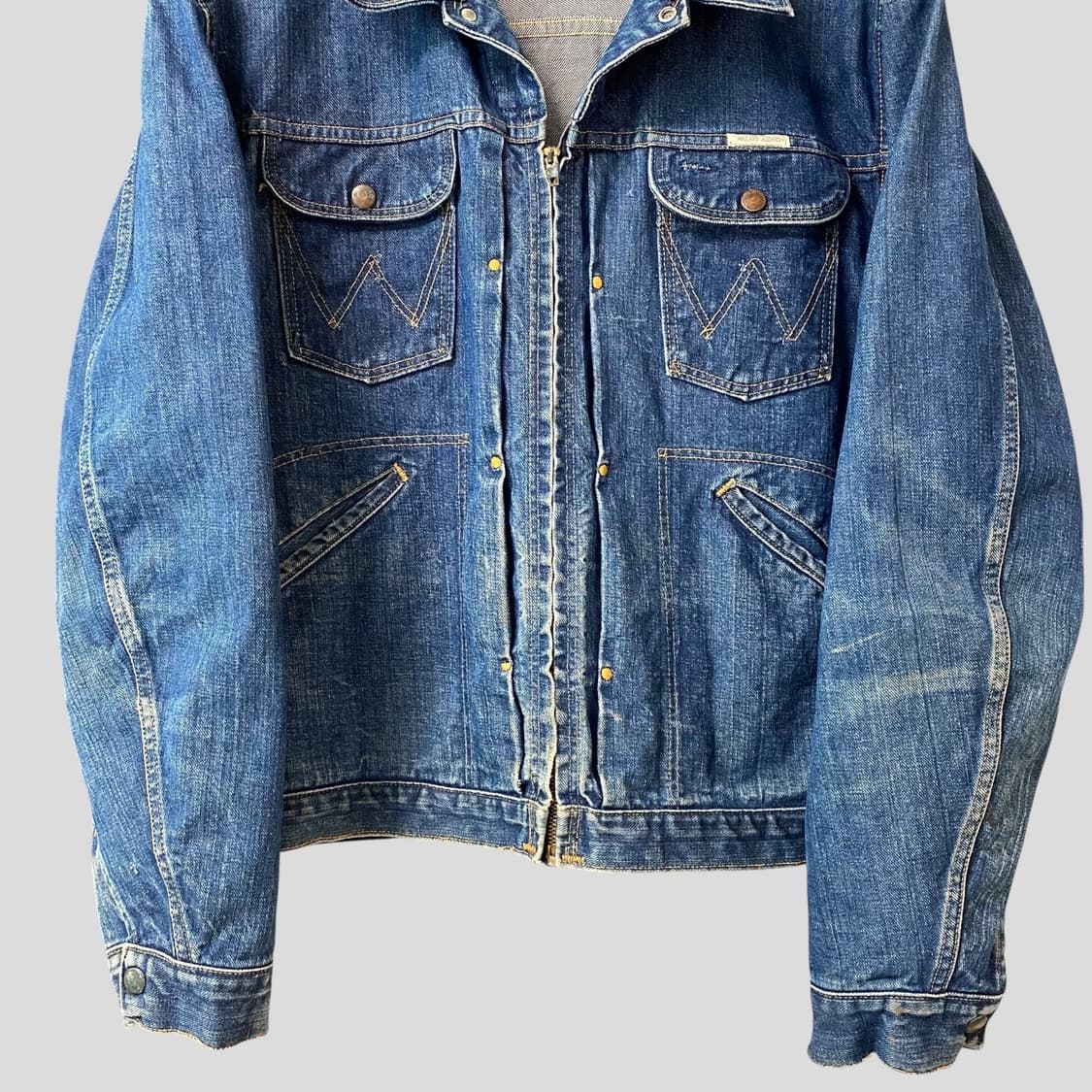 60s WRANGLER 랭글러 블루벨 24mjz 데님자켓 USA 상품이미지5