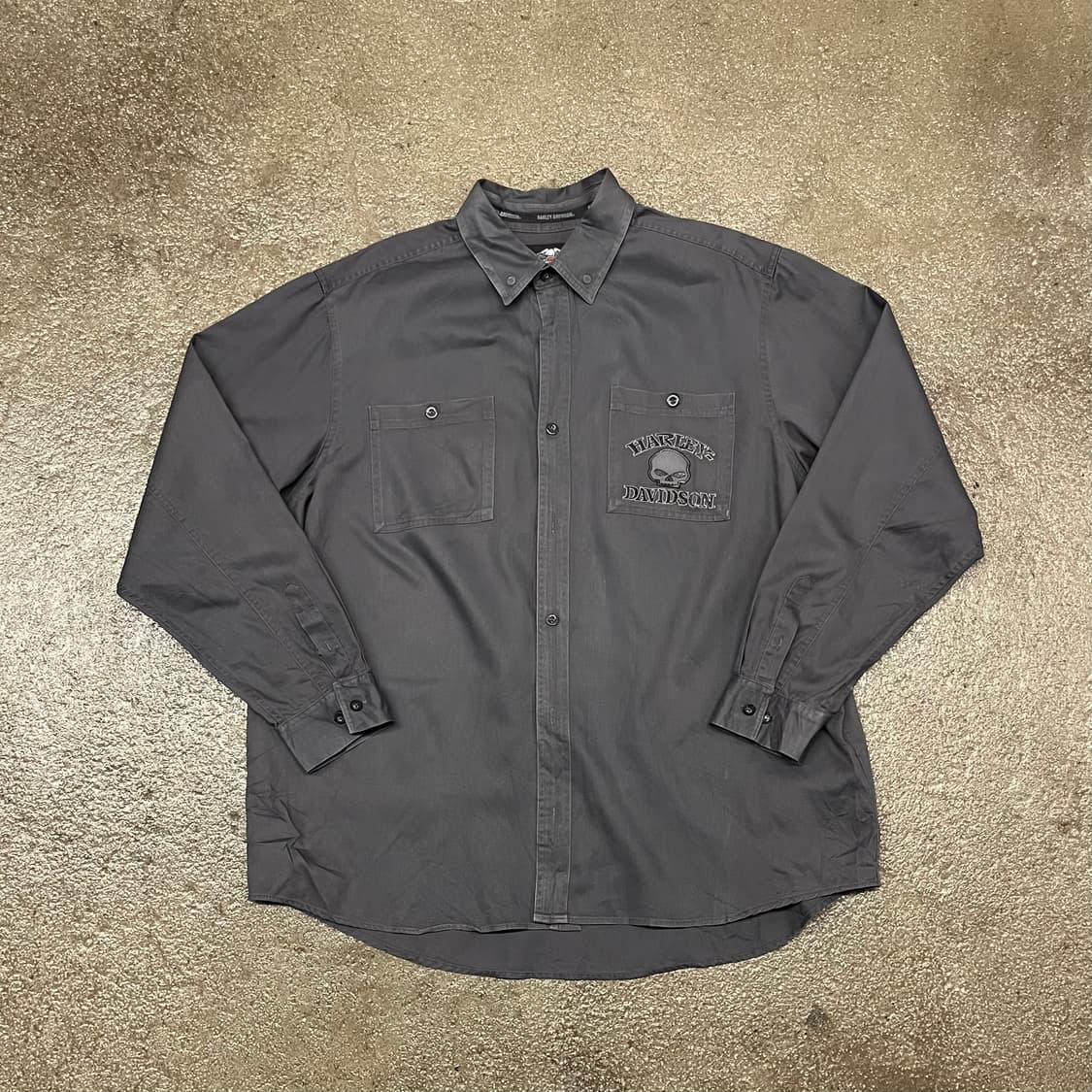 할리데이비슨 윌리지 스컬 셔츠 (110-115) 상품이미지3