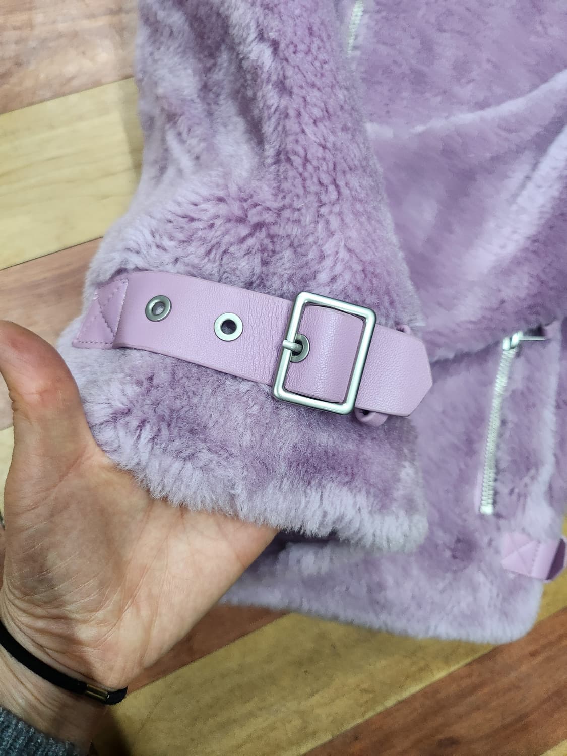 루나코어스양모양가죽자켓55 상품이미지2