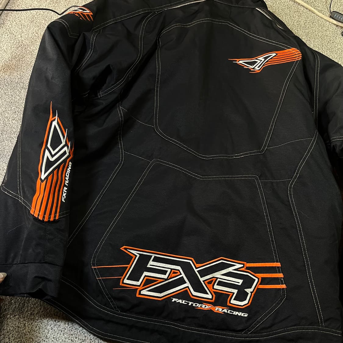 FXR 빅로고 레이싱 바이커 자켓 상품이미지3