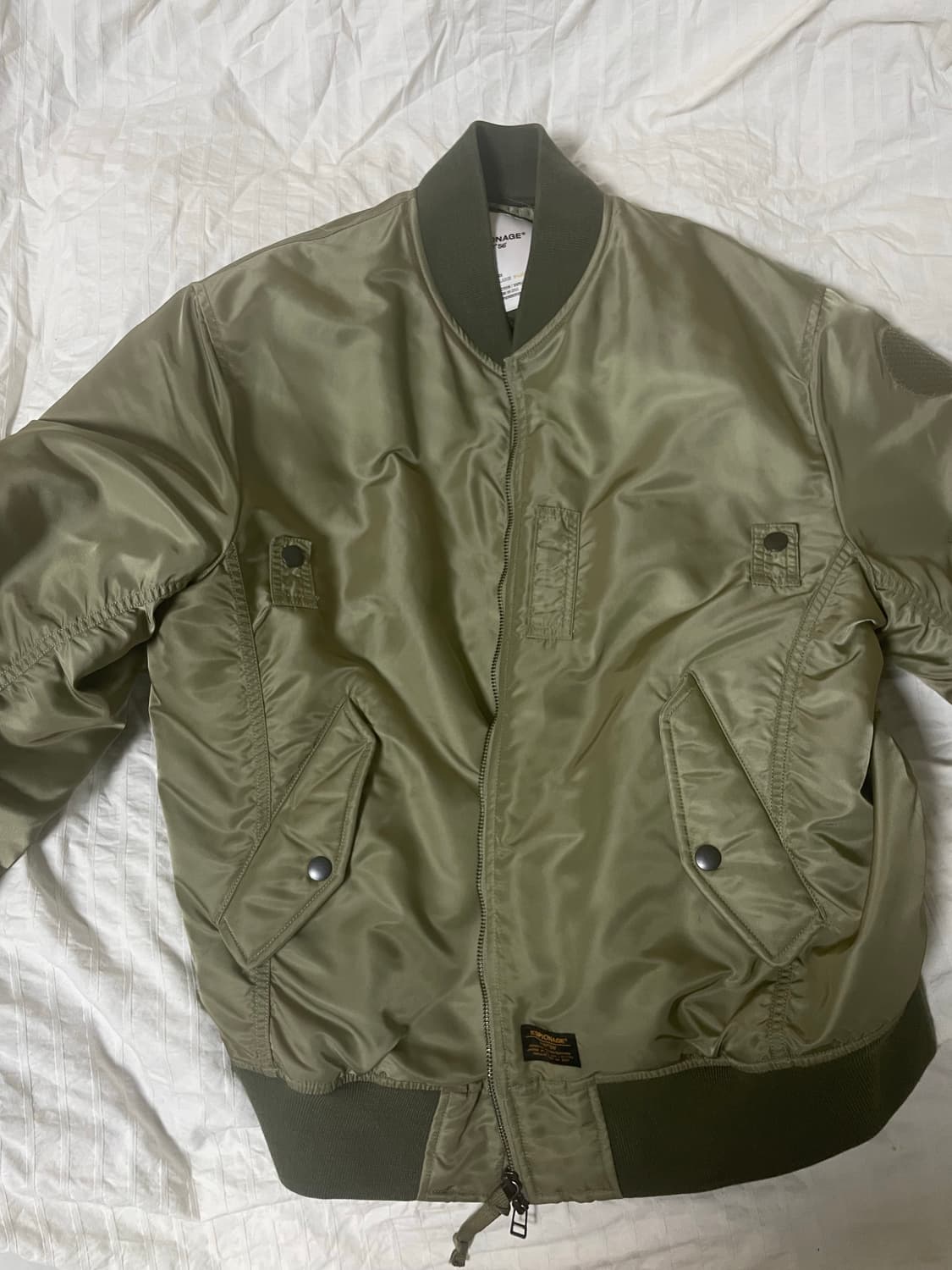 [XL] 에스피오나지 MA-1 카키 상품이미지1