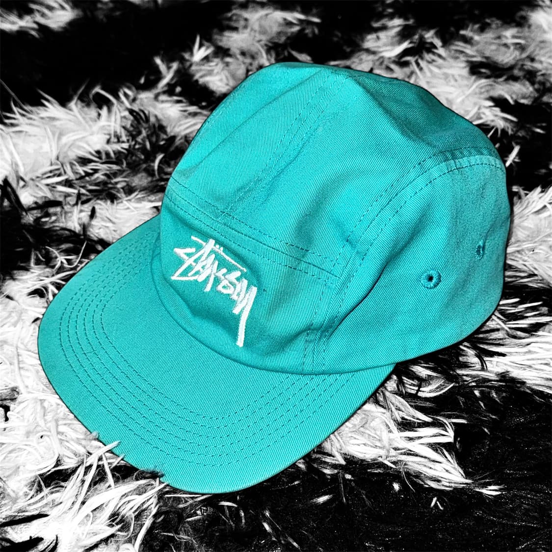 STUSSY 자수 캠프캡 볼캡 모자 상품이미지1