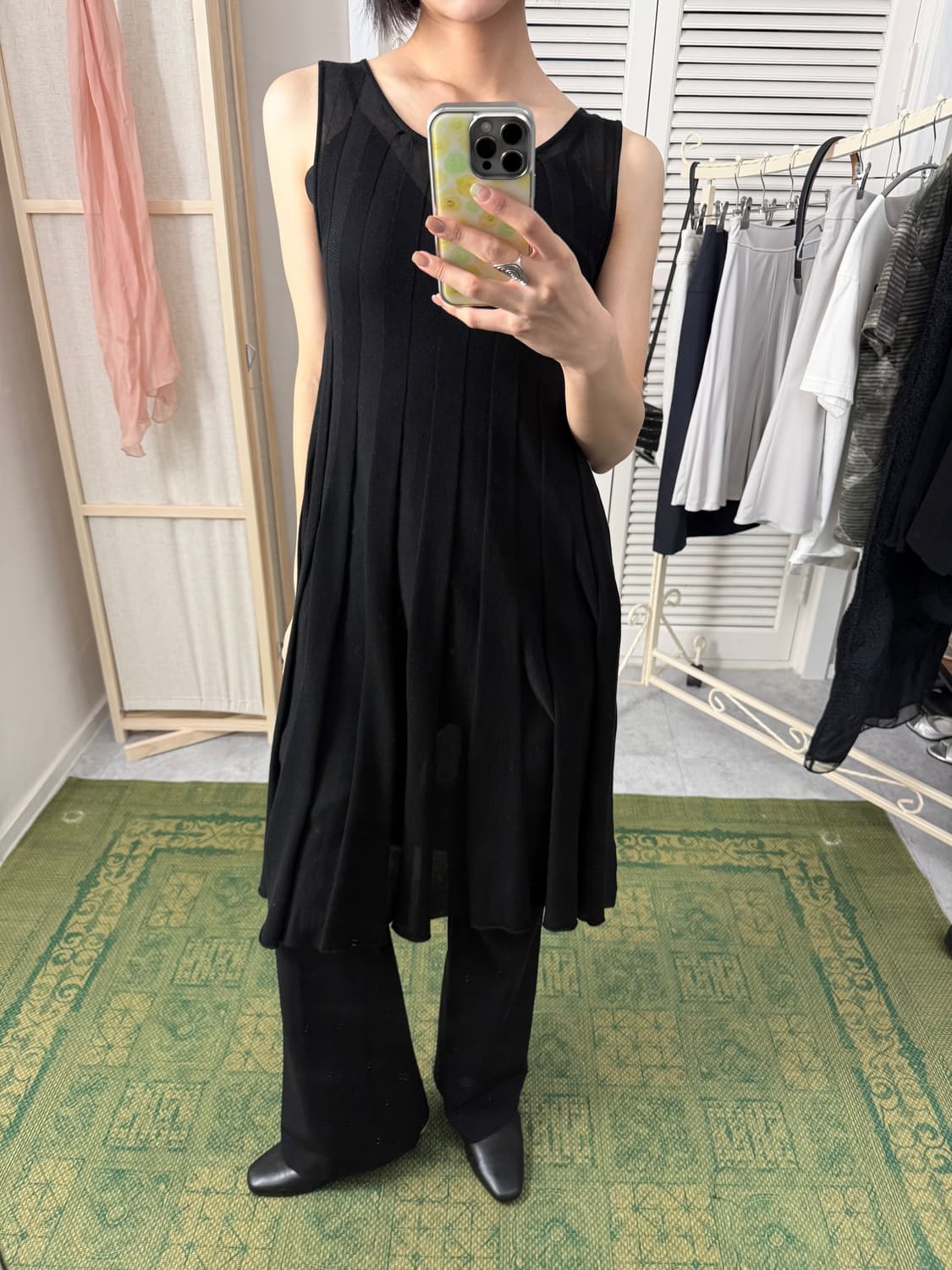 Mary Quant London 로우라이즈 부츠컷 슬랙스 상품이미지3