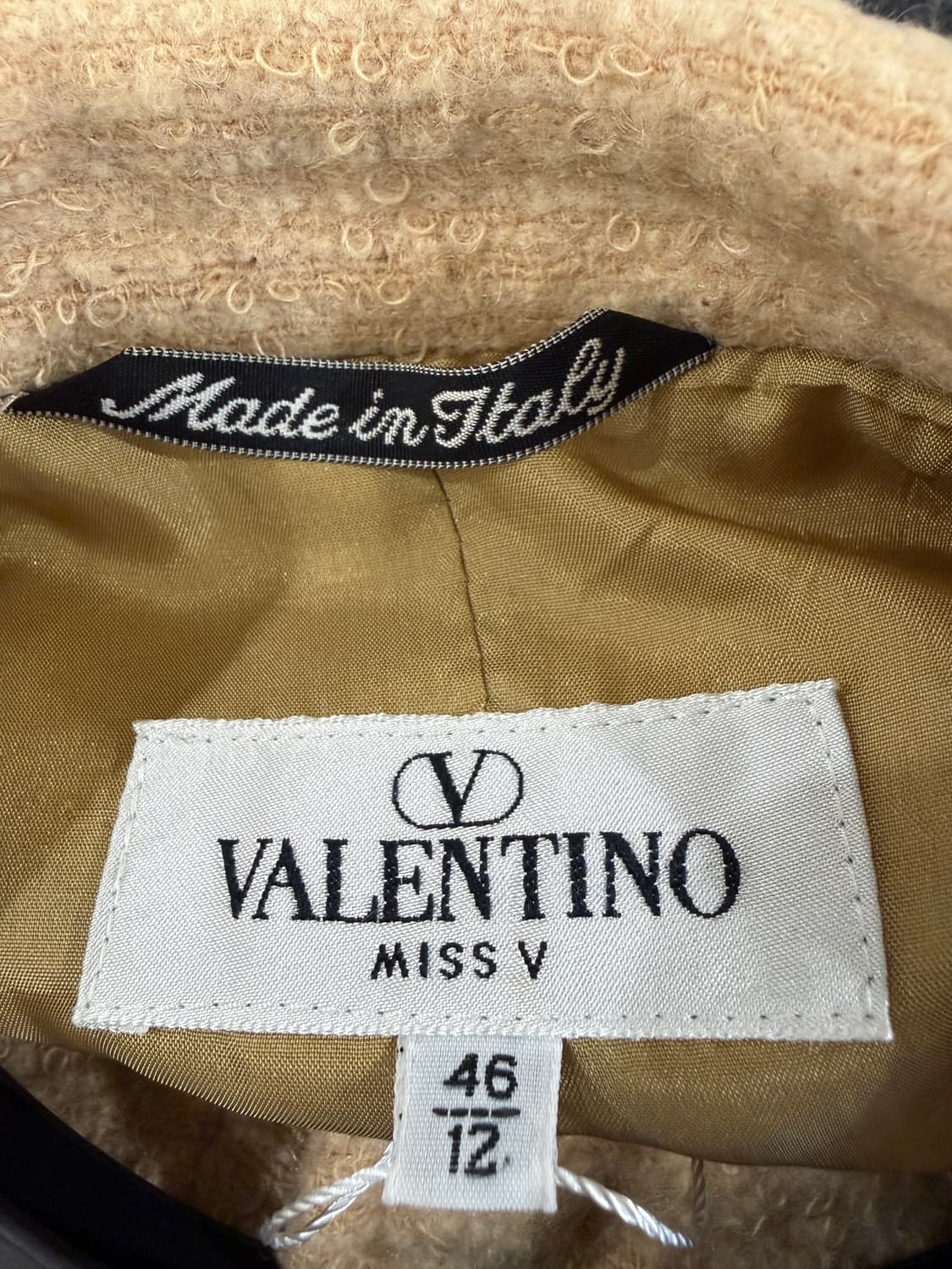 발렌티노 앙고라 모헤어 롱코트 상품이미지6