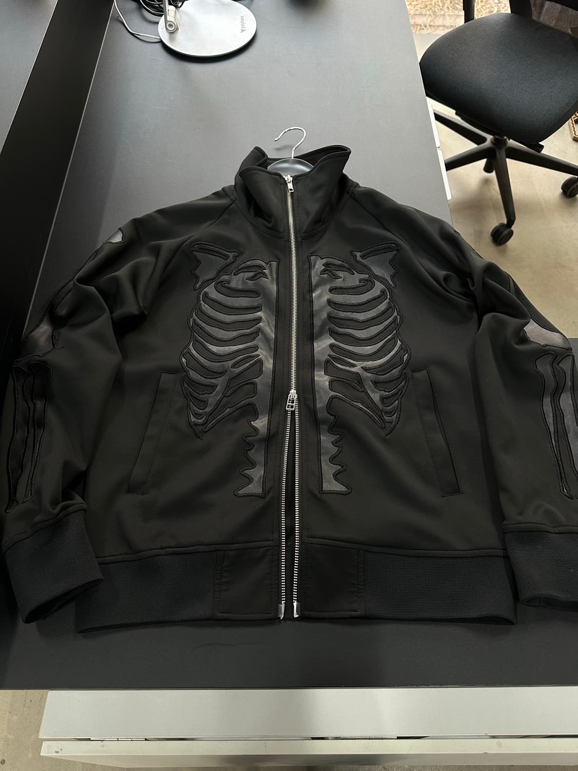 벤슨 본 하이넥 스켈레톤 투웨이 져지집업 상품이미지7