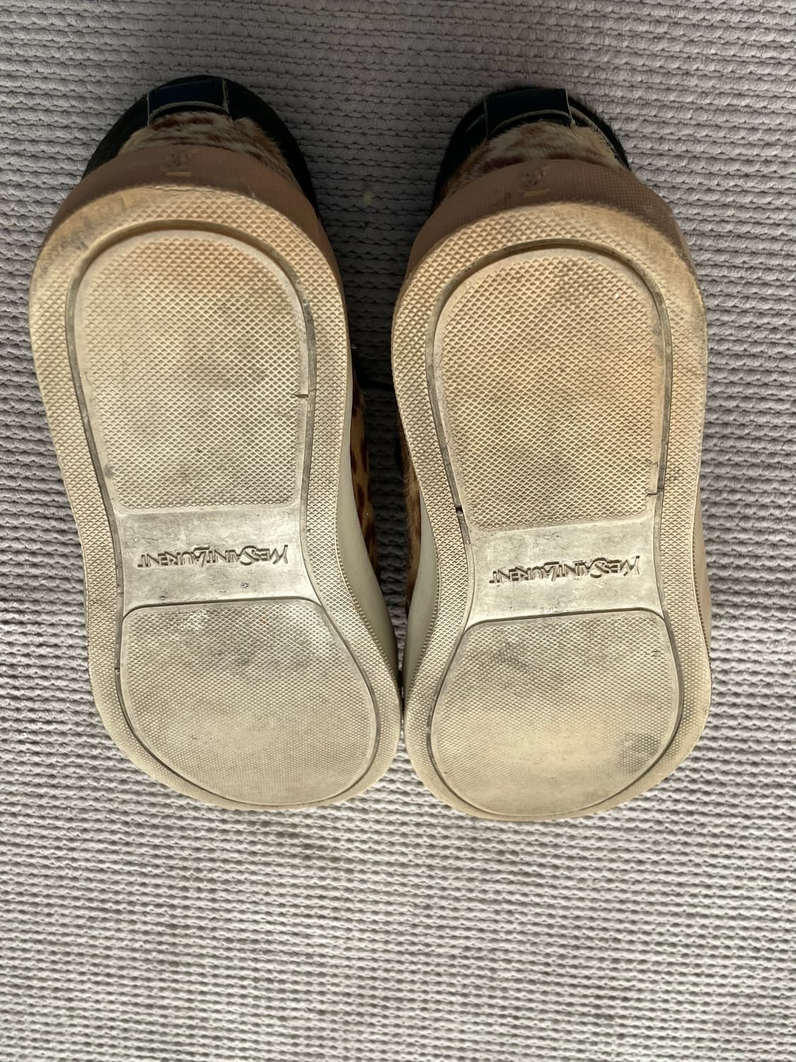 생로랑 레오파드 송치 스니커즈 상품이미지5