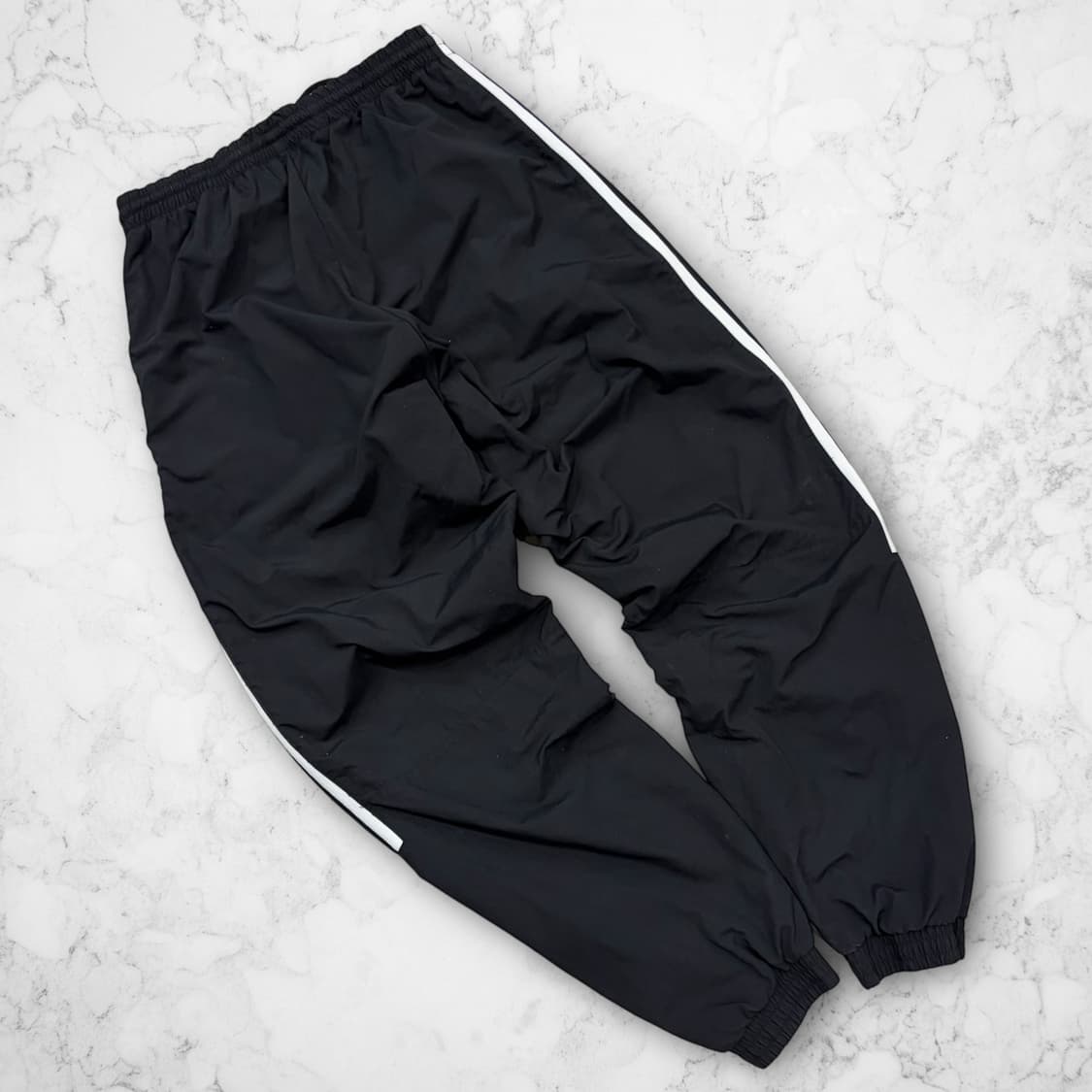 [L] 아디다스 락업 3선 트레이닝 바지 팬츠 블랙 C512 상품이미지2