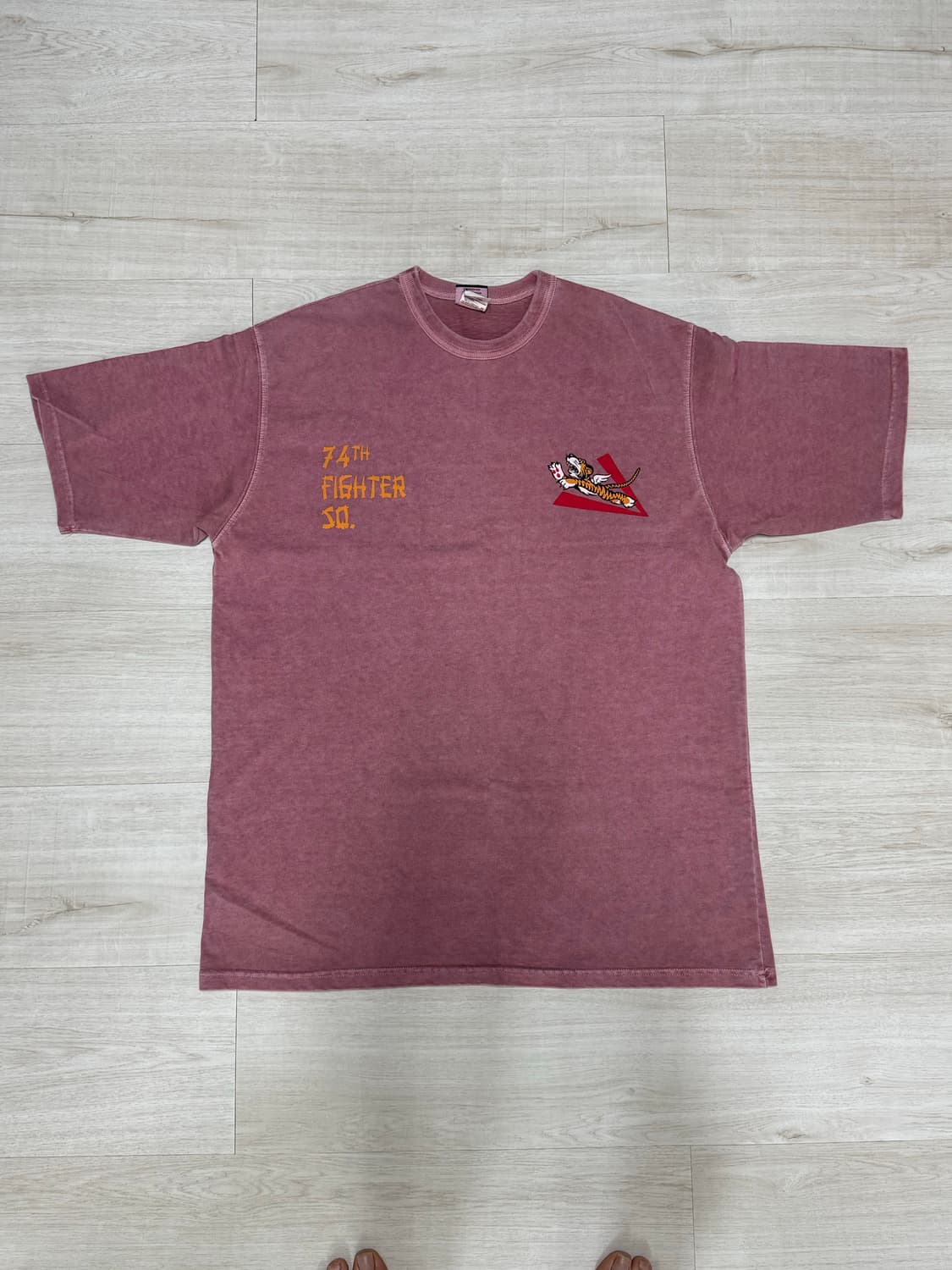 [아웃스탠딩] MIL SERIES TEE 핑크 상품이미지8