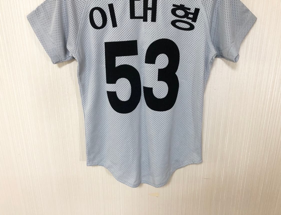 KBO ATC LG트윈스 그레이 원정유니폼/져지 75 #53 이대형 상품이미지10