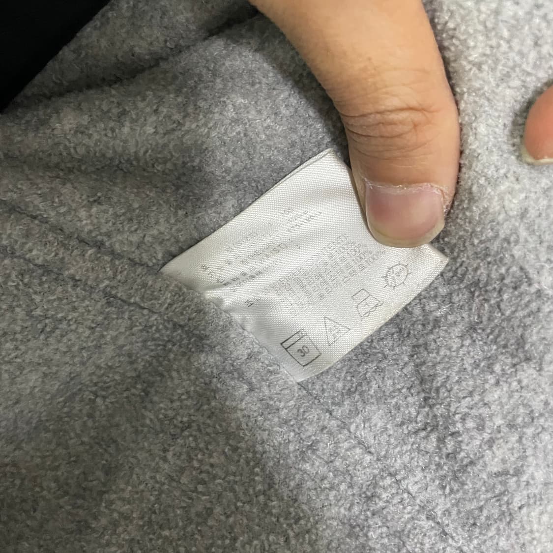 나이키 블랙 롱 바람막이 자켓 상품이미지6