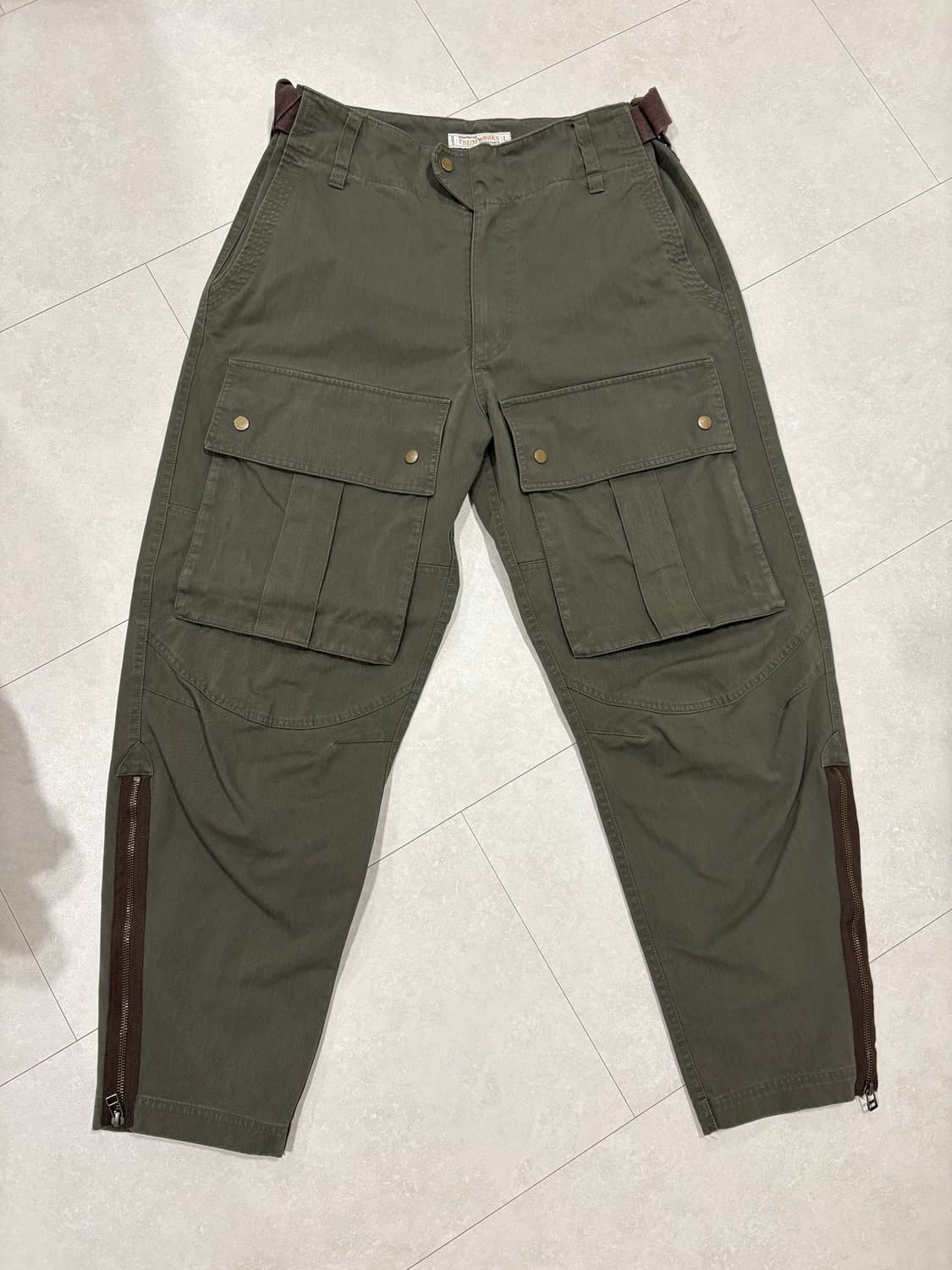 프리즘웍스 CN 플라이트 팬츠 올리브 상품이미지4