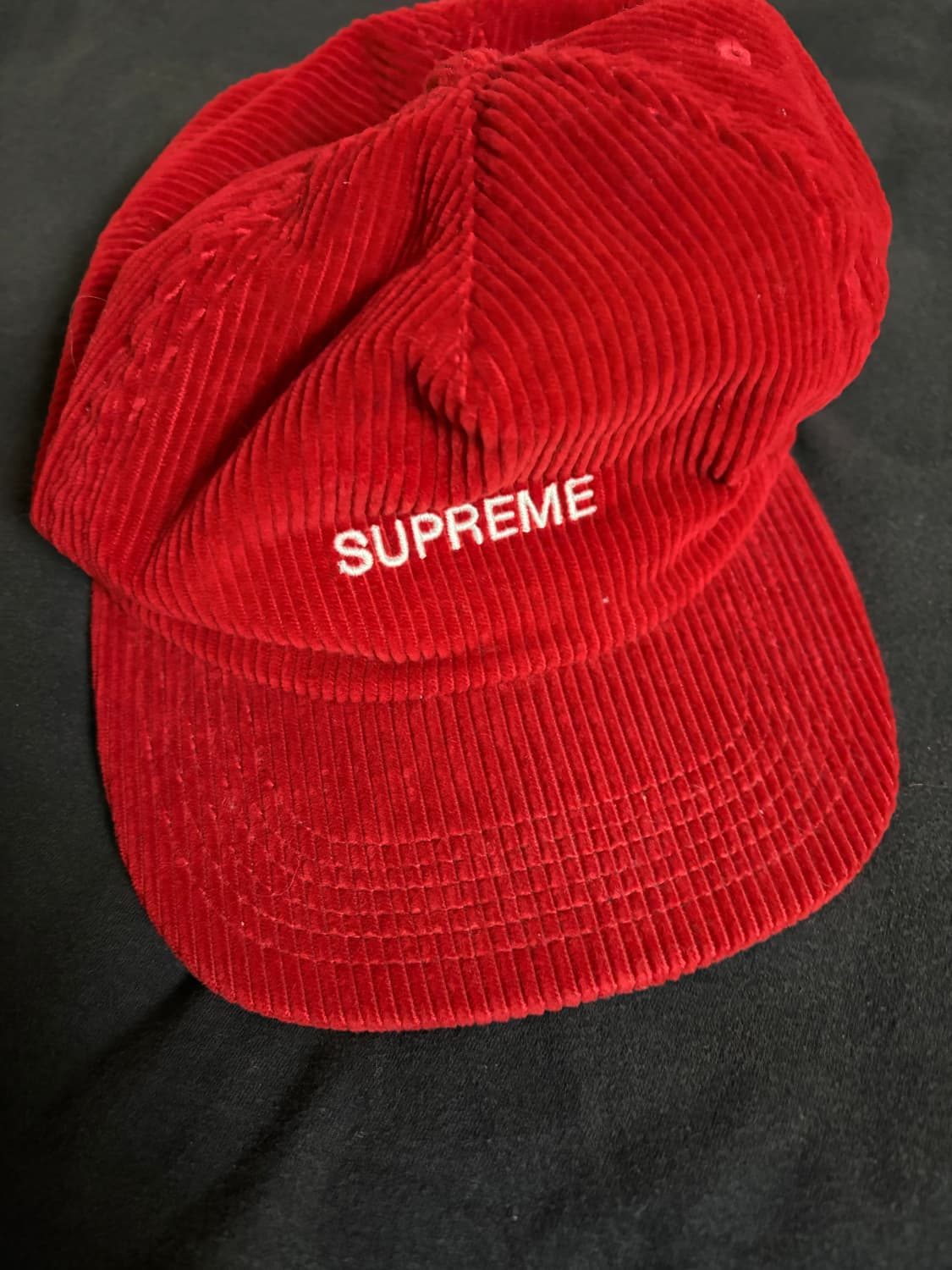 슈프림 코듀로이 5패널 모자 상품이미지2