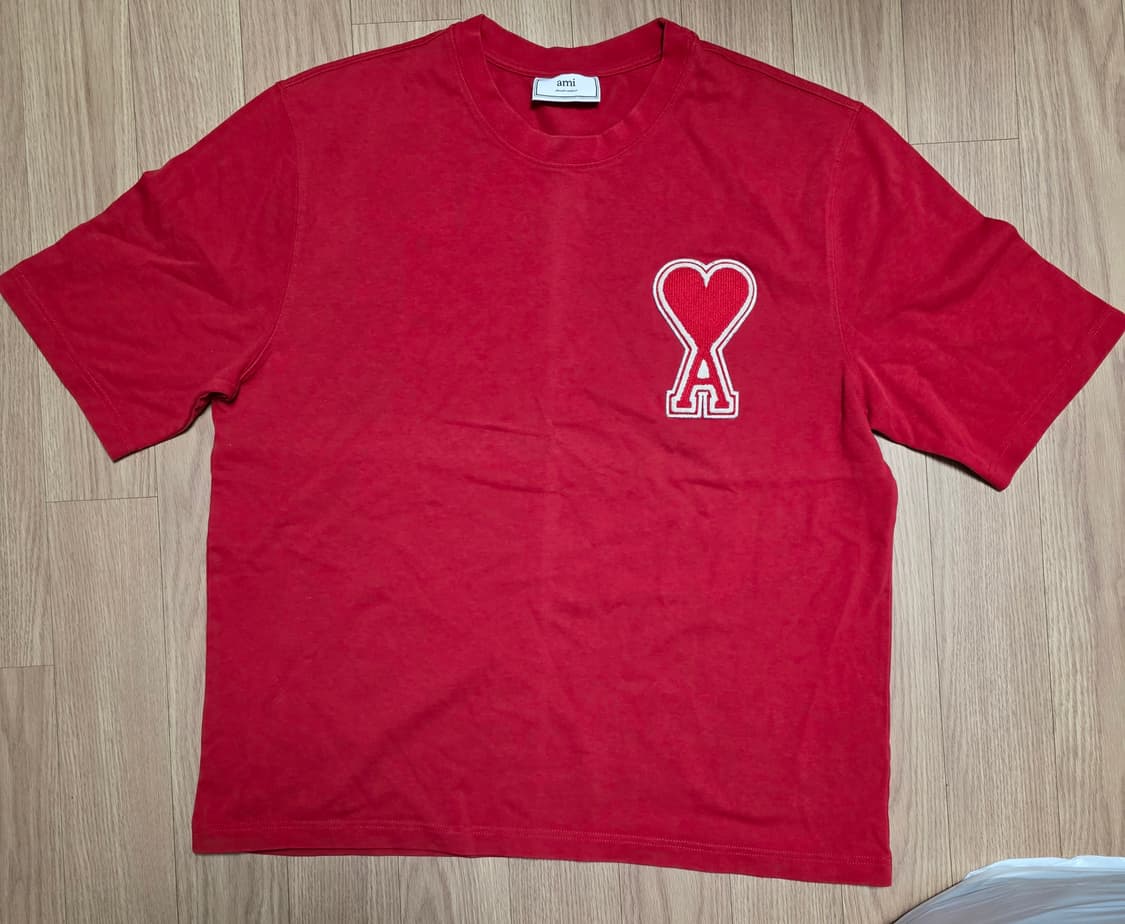 XL) 아미 빅하트 로고 오버핏 반팔티 /A20HJ137 상품이미지1