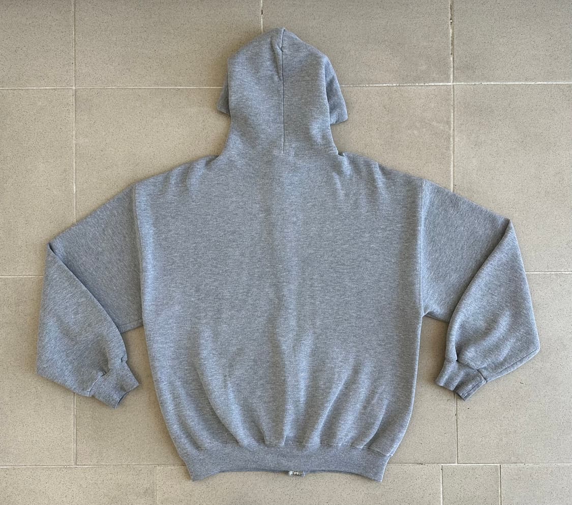 90s 빈티지 러셀 후드집업 그레이 L 상품이미지2