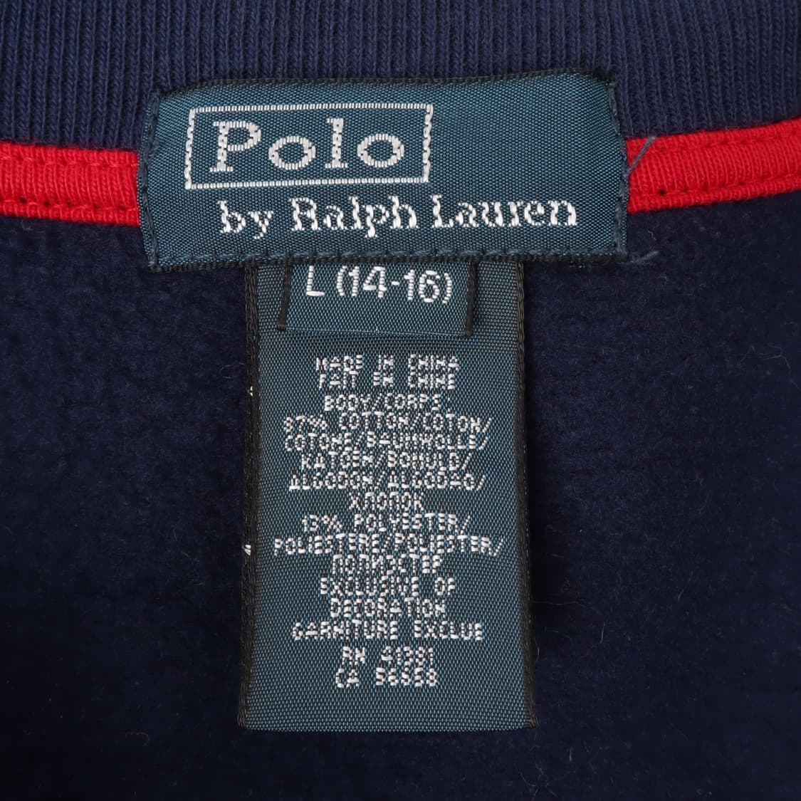 폴로 랄프로렌 빅포니 usa 코튼 집업 자켓 상품이미지8