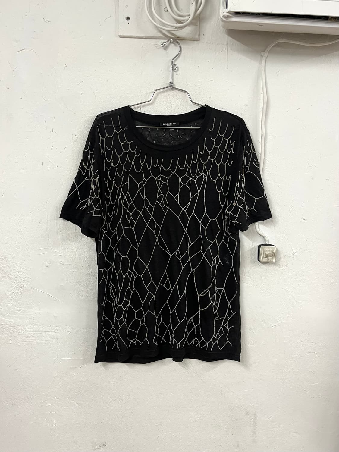 발망 2009SS 데카르넹 체인 반팔 티셔츠 상품이미지1