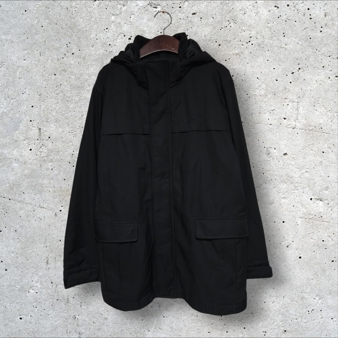 유니클로 블랙 후드 자켓 (95/M) 상품이미지1