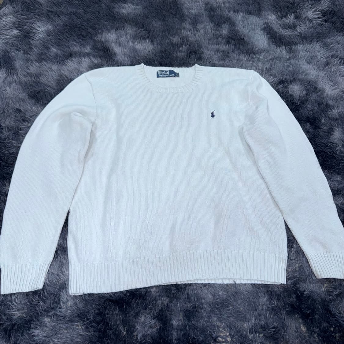 투티/0097 폴로 랄프로렌 화이트 스웨터 니트 상품이미지3