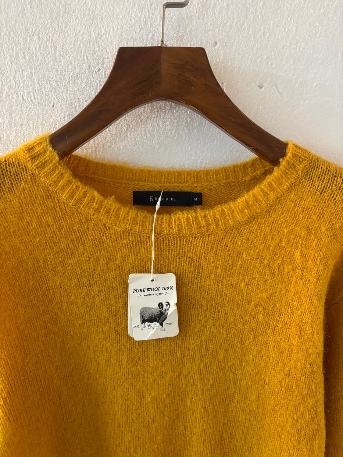 레이지 블루 니트 상품이미지7