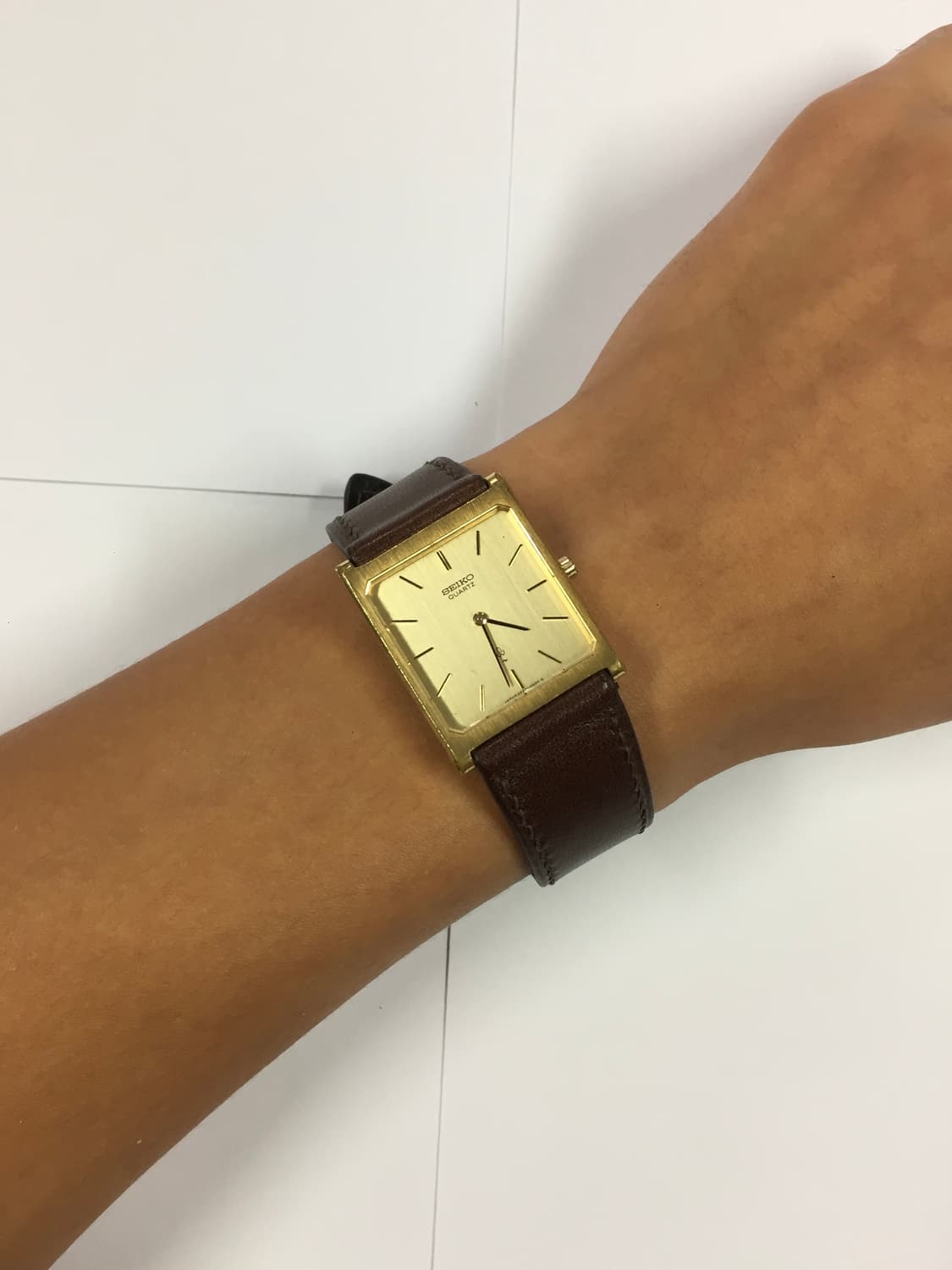80s seiko chariot tank gold 상품이미지6