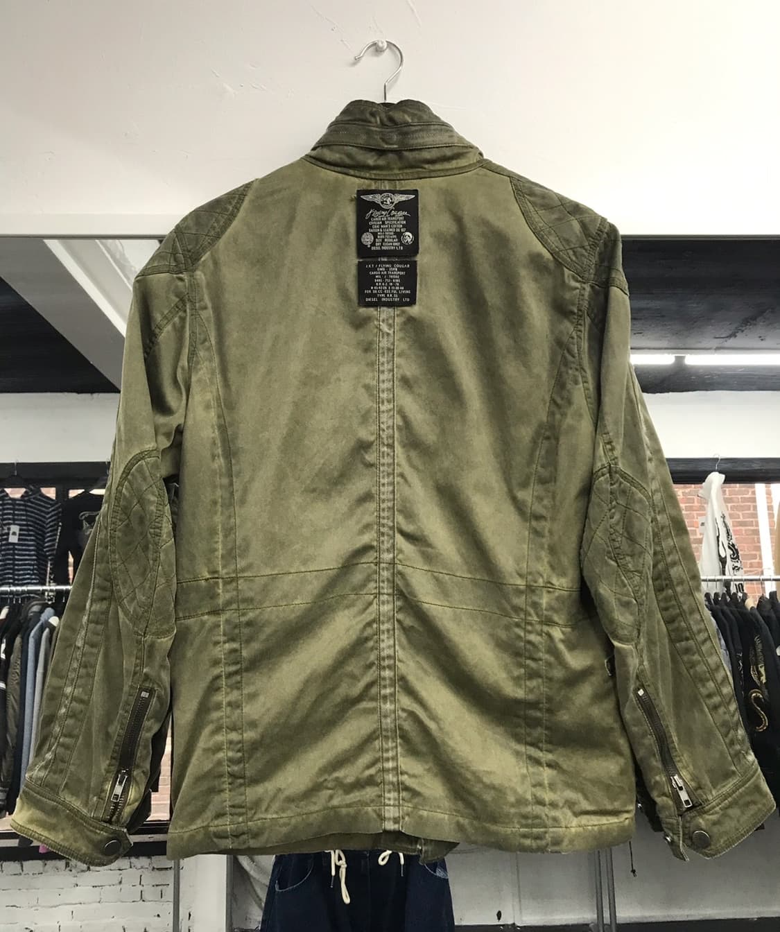 디젤 그런지 밀리터리 자켓 상품이미지5