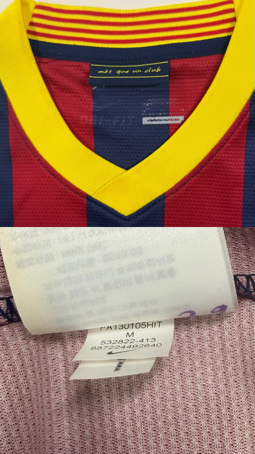 13-14 바르셀로나 홈 메시 유니폼 상품이미지10