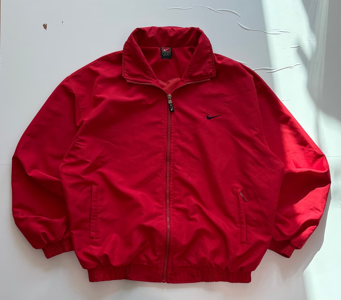 Nike 나이키 빈티지 스우시 레드 바람막이 상품이미지1