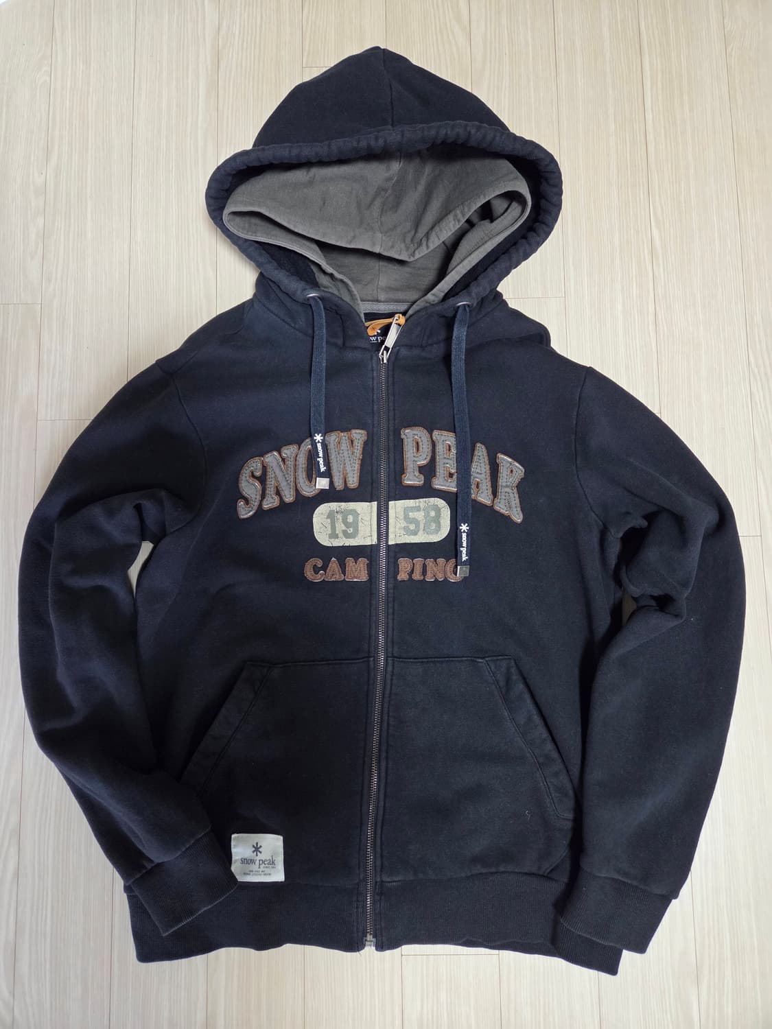 스노우피크 레이어드 후드집업 상품이미지1