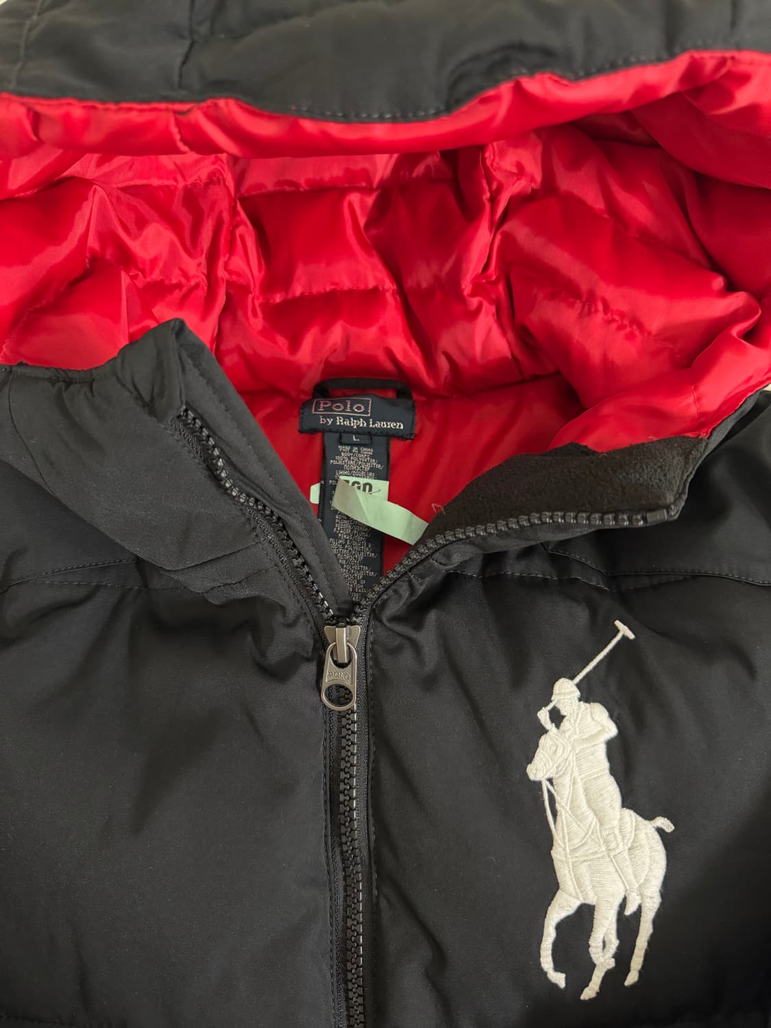 빅포니 블랙 패딩 상품이미지4