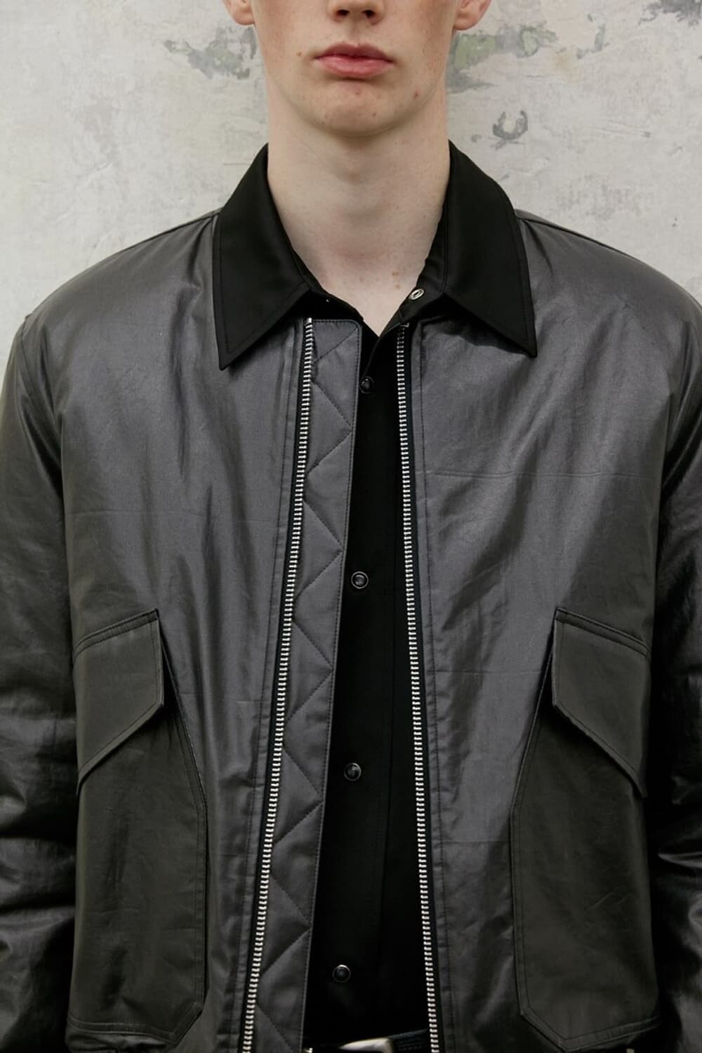 LIT / COATED FLIGHT BOMBER JACKET 상품이미지6