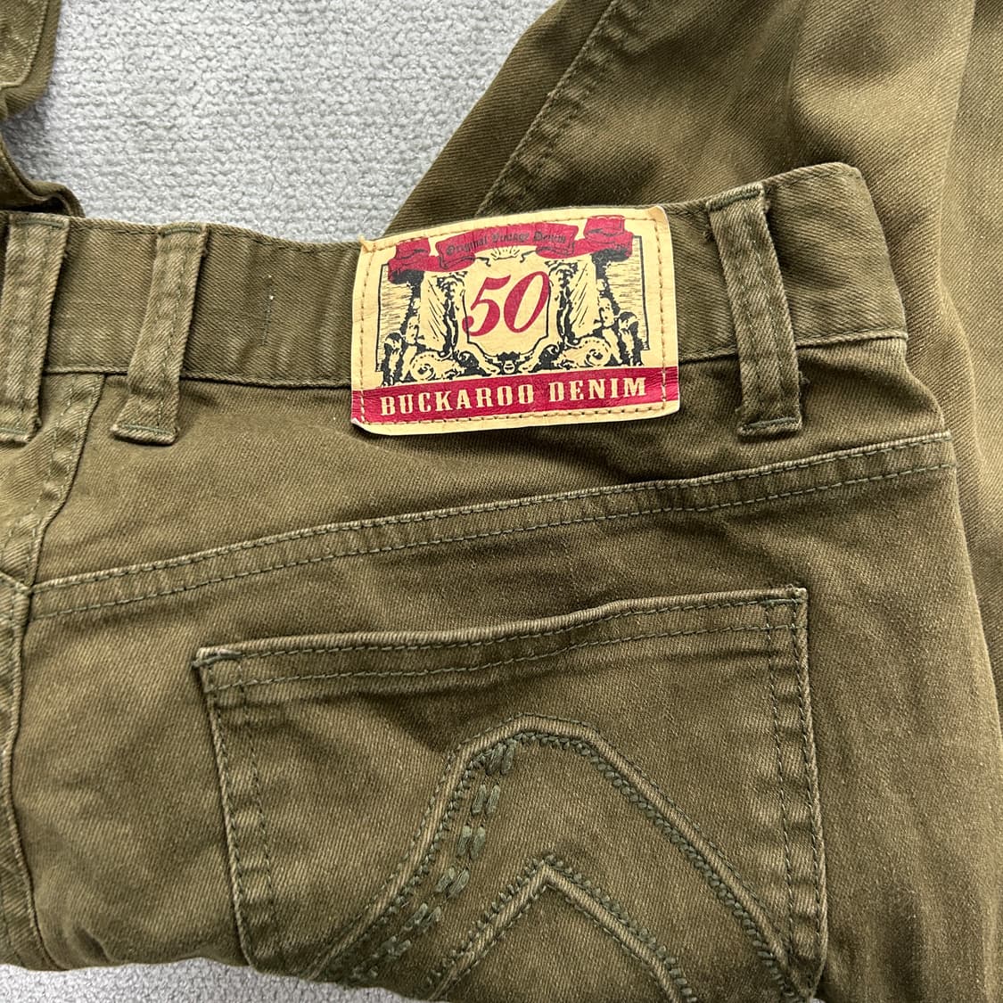 Buckaroo Jeans 카키색 바지 32 상품이미지3