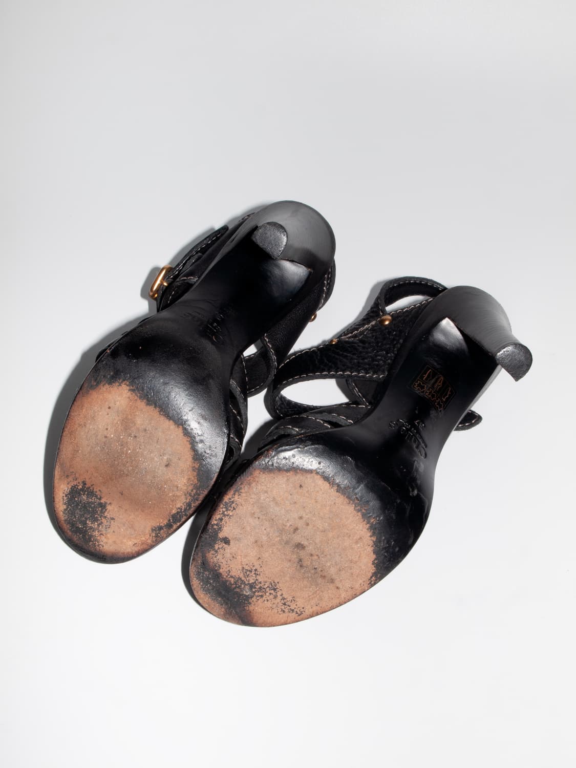 Pebbled Leather Strappy Sandal 상품이미지7