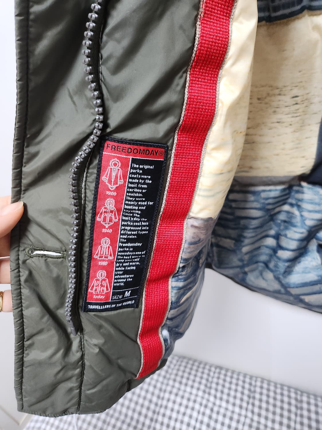 프리덤데이 패딩점퍼 상품이미지5