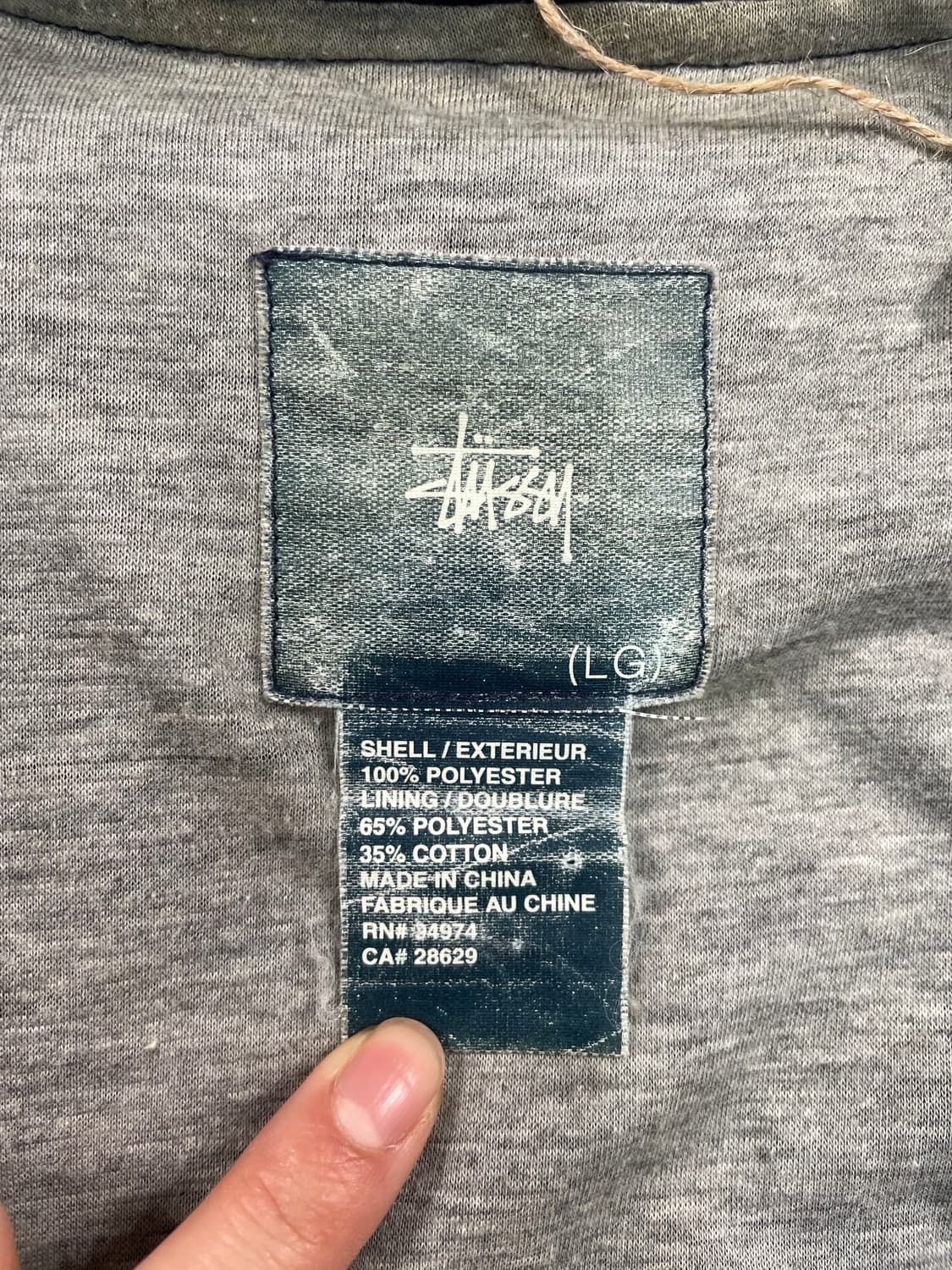 00s 스투시 나일론 바시티 자켓 상품이미지7