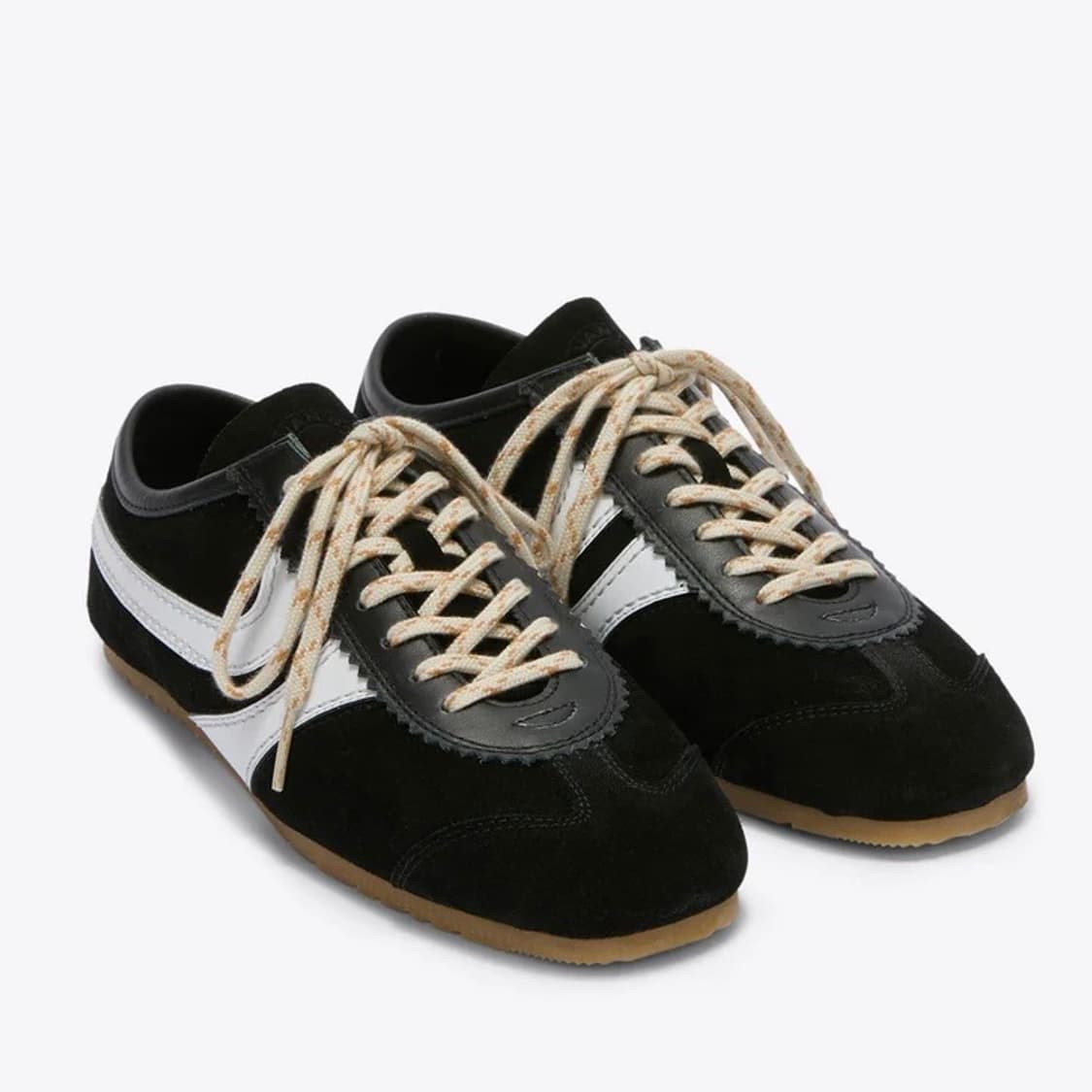 [37,39]드리스반노튼 26ss 스웨이드 스니커즈/블랙 상품이미지1