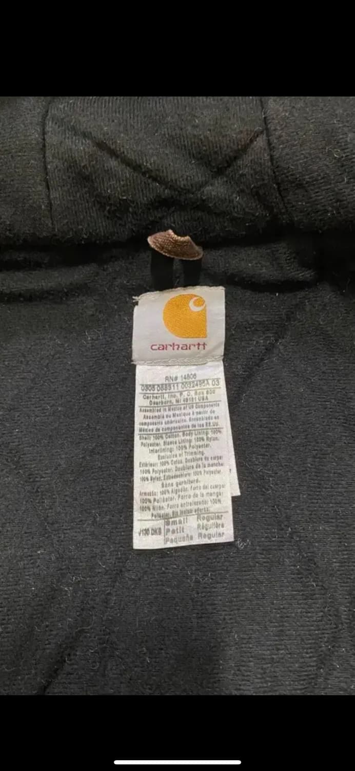 칼하트 덕액티브 j130 dkb s 사이즈 팝니다 상품이미지7
