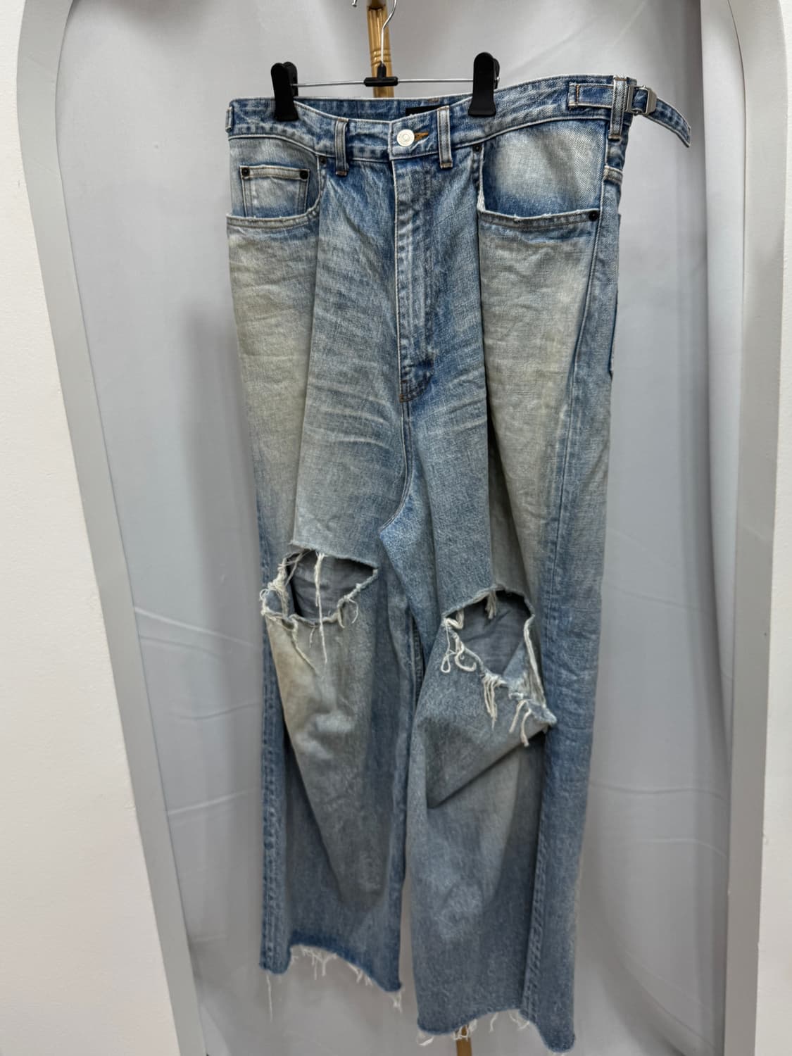 발렌시아가 스케이터 데님 진 팬츠 M  상품이미지1