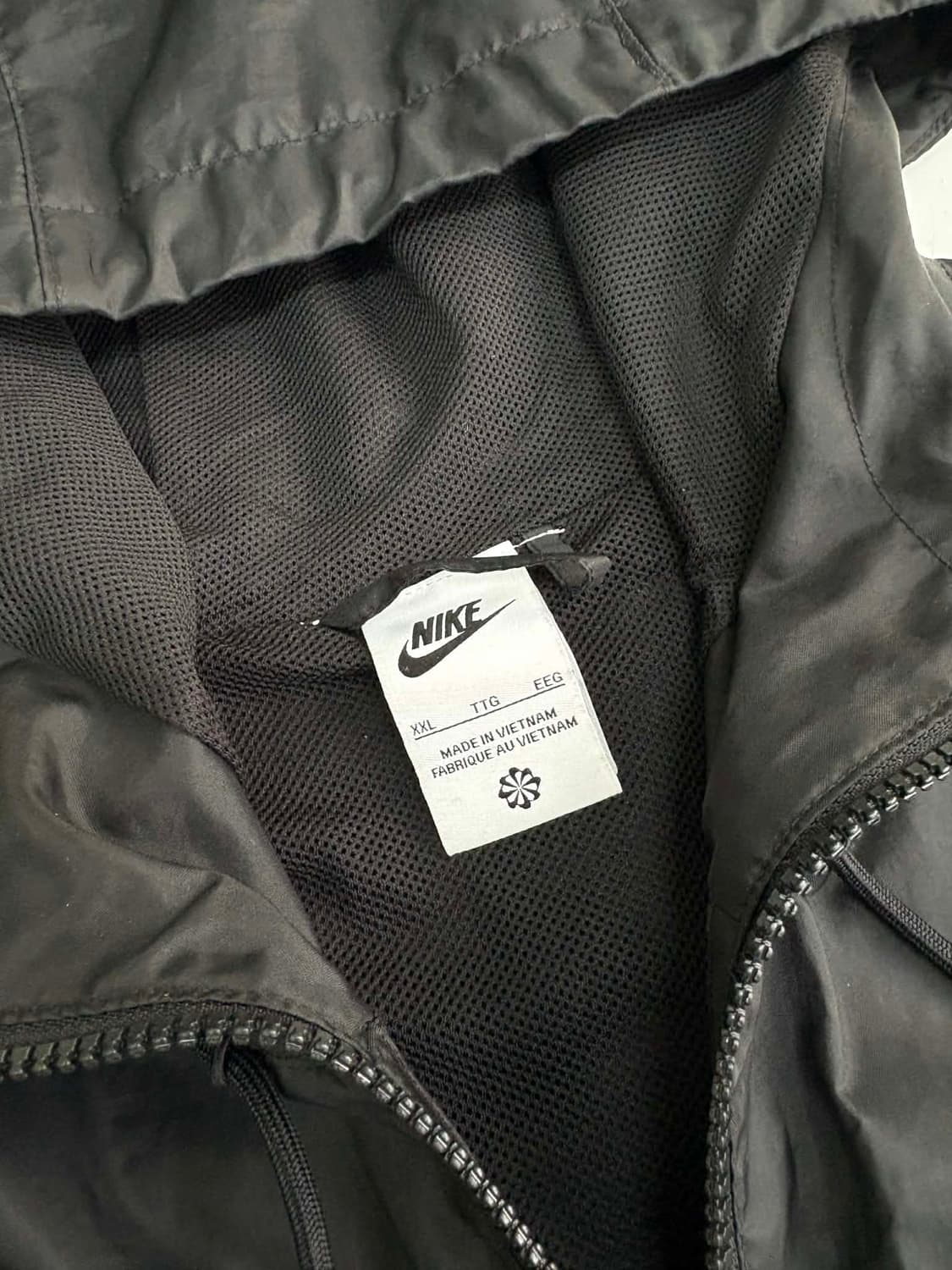 [XXL] 나이키 NSW 블랙 후드 윈드브레이커 자켓 바람막이 상품이미지3