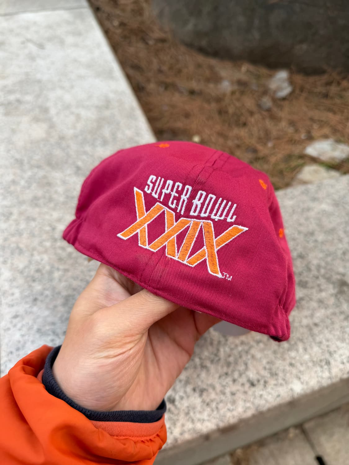 90s New Era 뉴에라 NFL 1995 슈퍼볼 수베니어 캡 상품이미지4