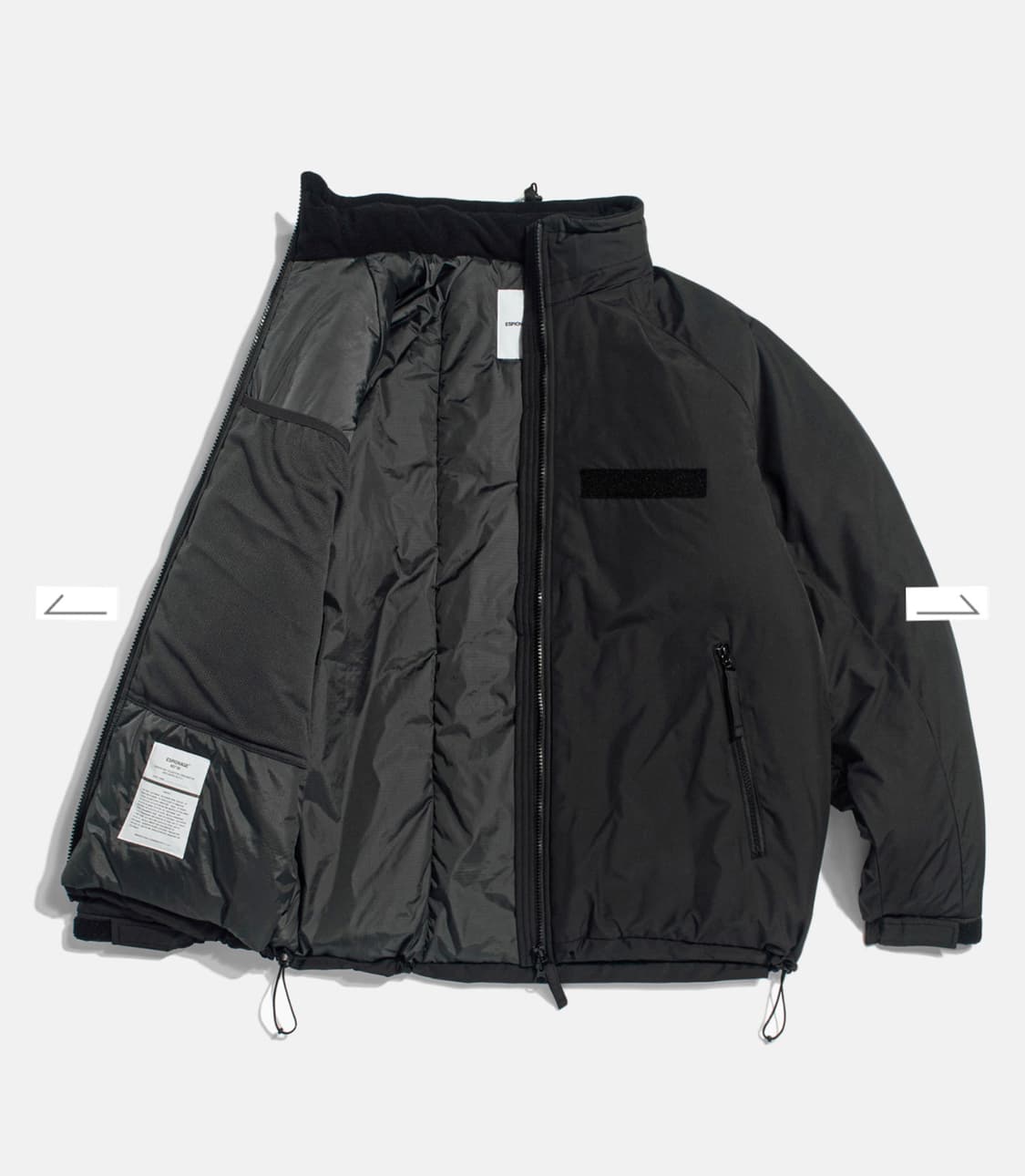 에스피오나지 ECWCS Level 7 패딩 블랙 XL 새상품 상품이미지5