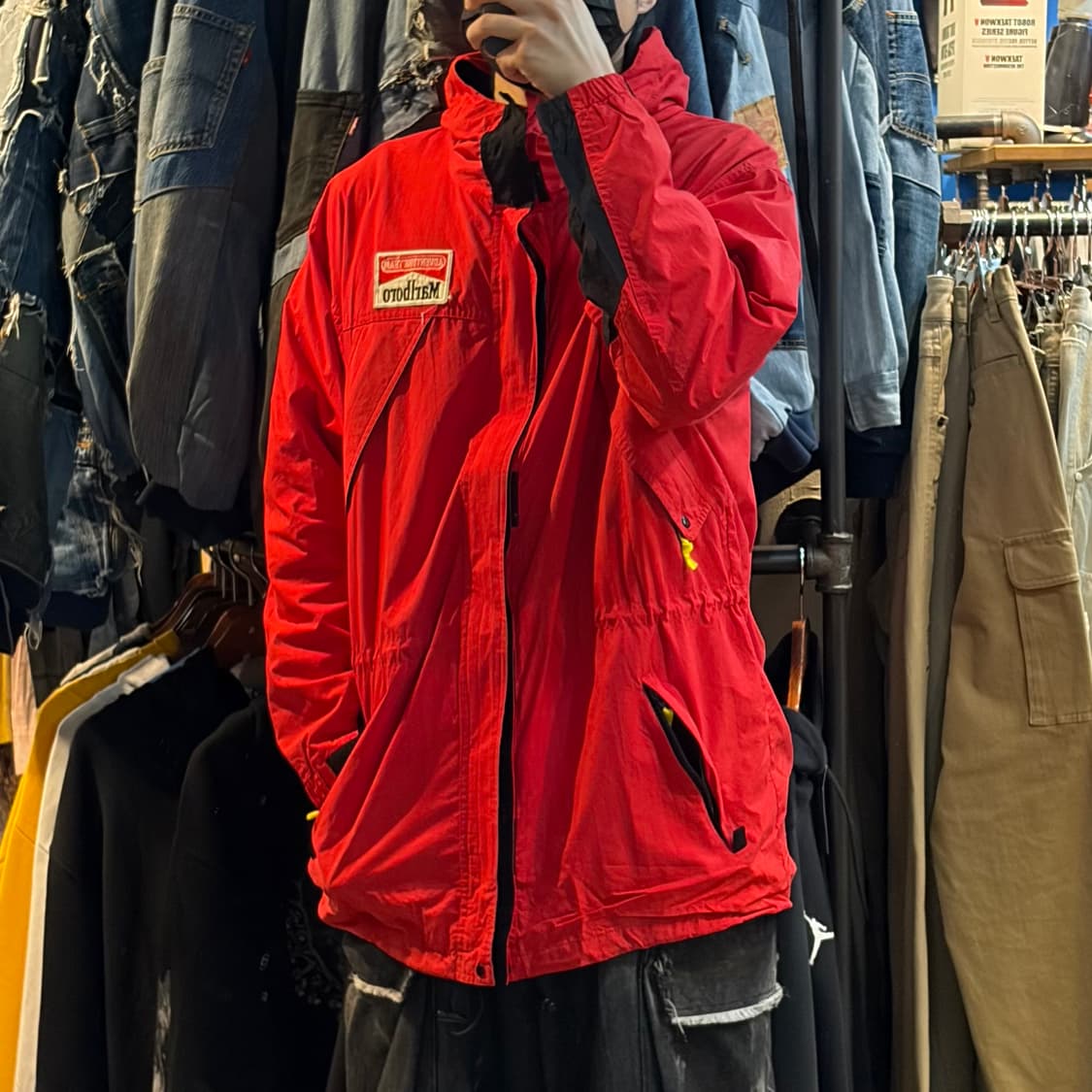 [NO.9] 말보로 아노락 바람막이 상품이미지4