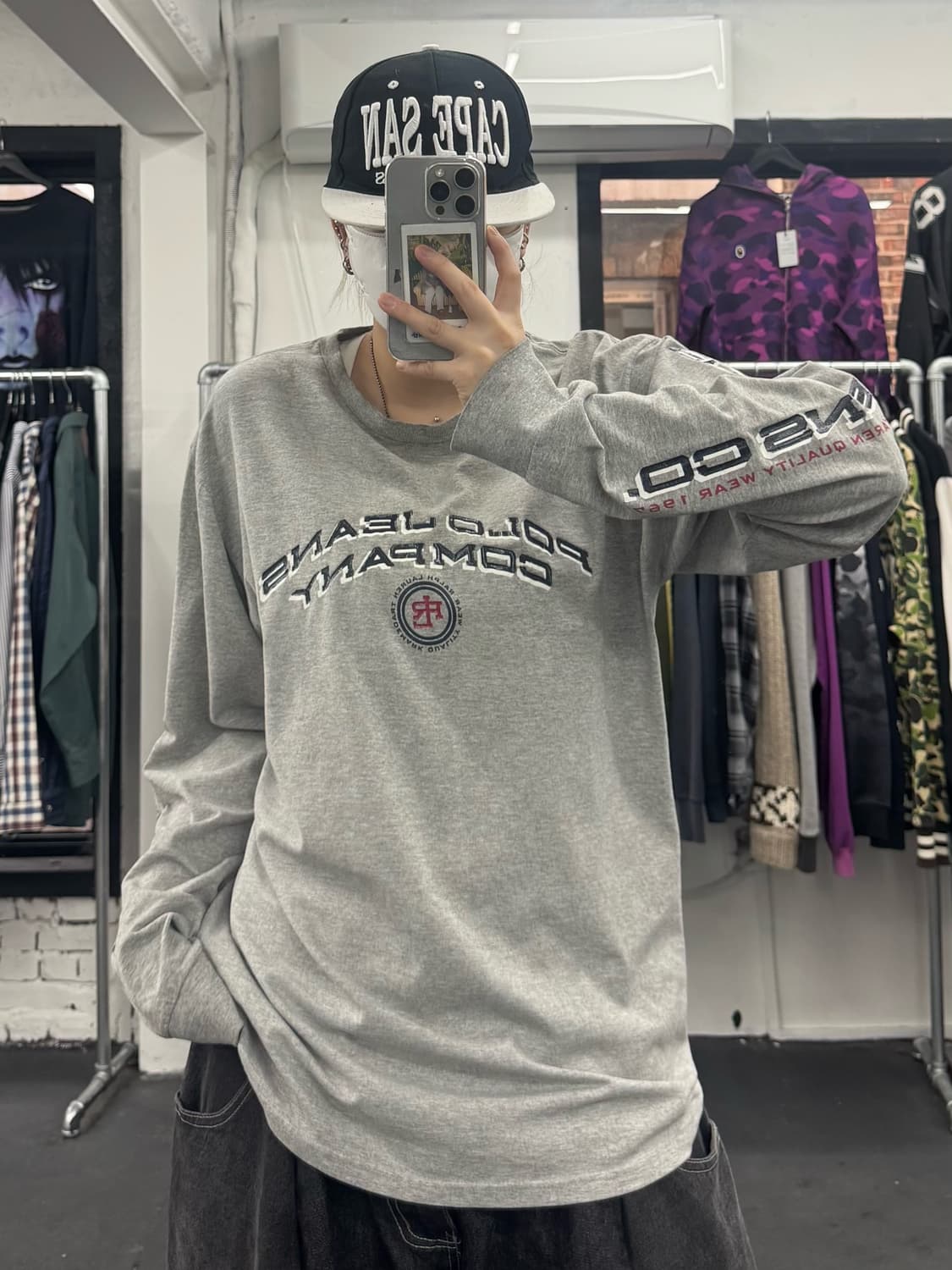 폴로 진스 빅로고 롱슬리브 상품이미지2