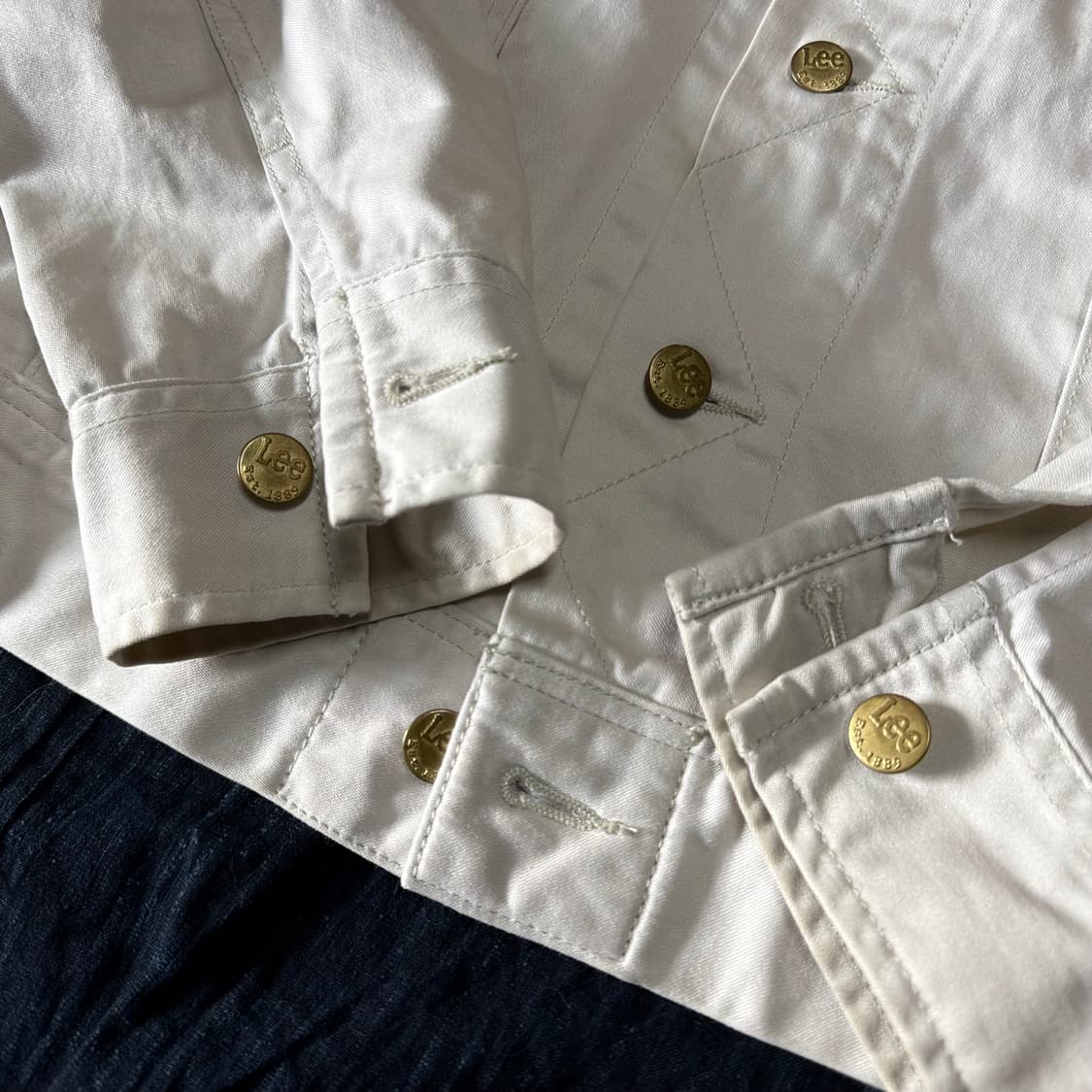 70's Lee (Reprod) 101-J 데님 트러커 자켓 M 상품이미지4