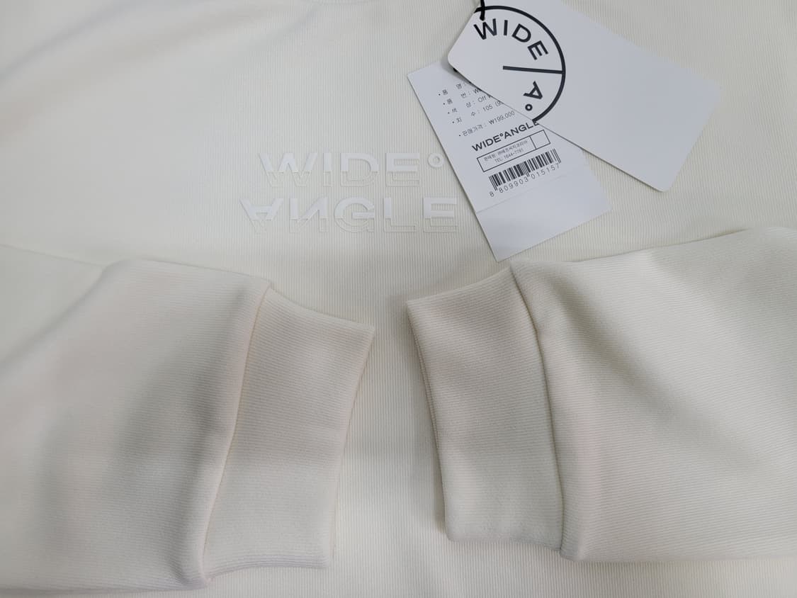 (새상품) W.ANGLE 23SS WG 체크보드 맨투맨 / 남 105
 상품이미지5