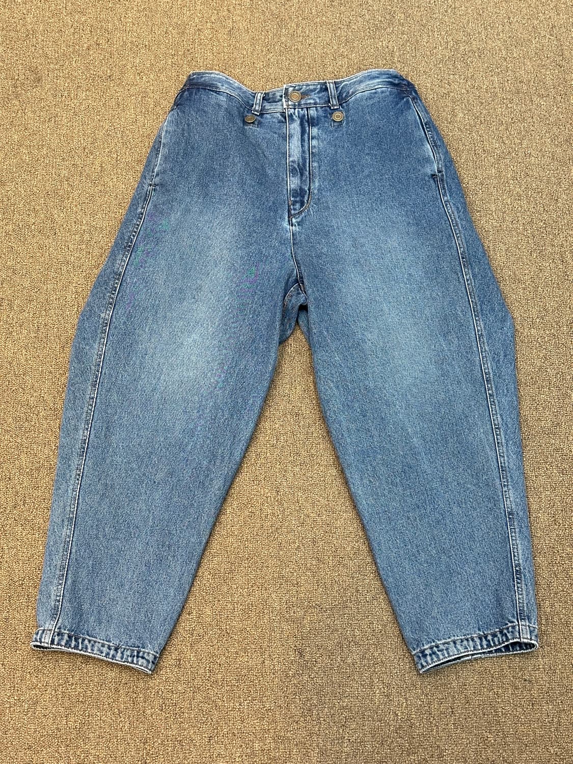 송지오 컬렉션 벌룬핏 데님 청바지 상품이미지6