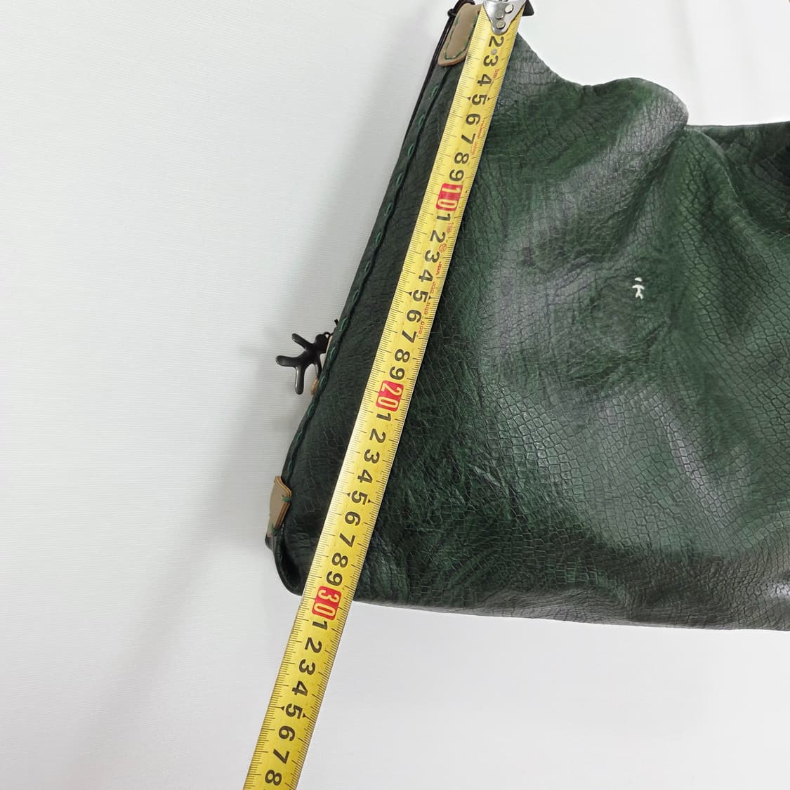 [Henri Beguelin] 헨리베글린 뱀피 카키 숄더백 상품이미지9