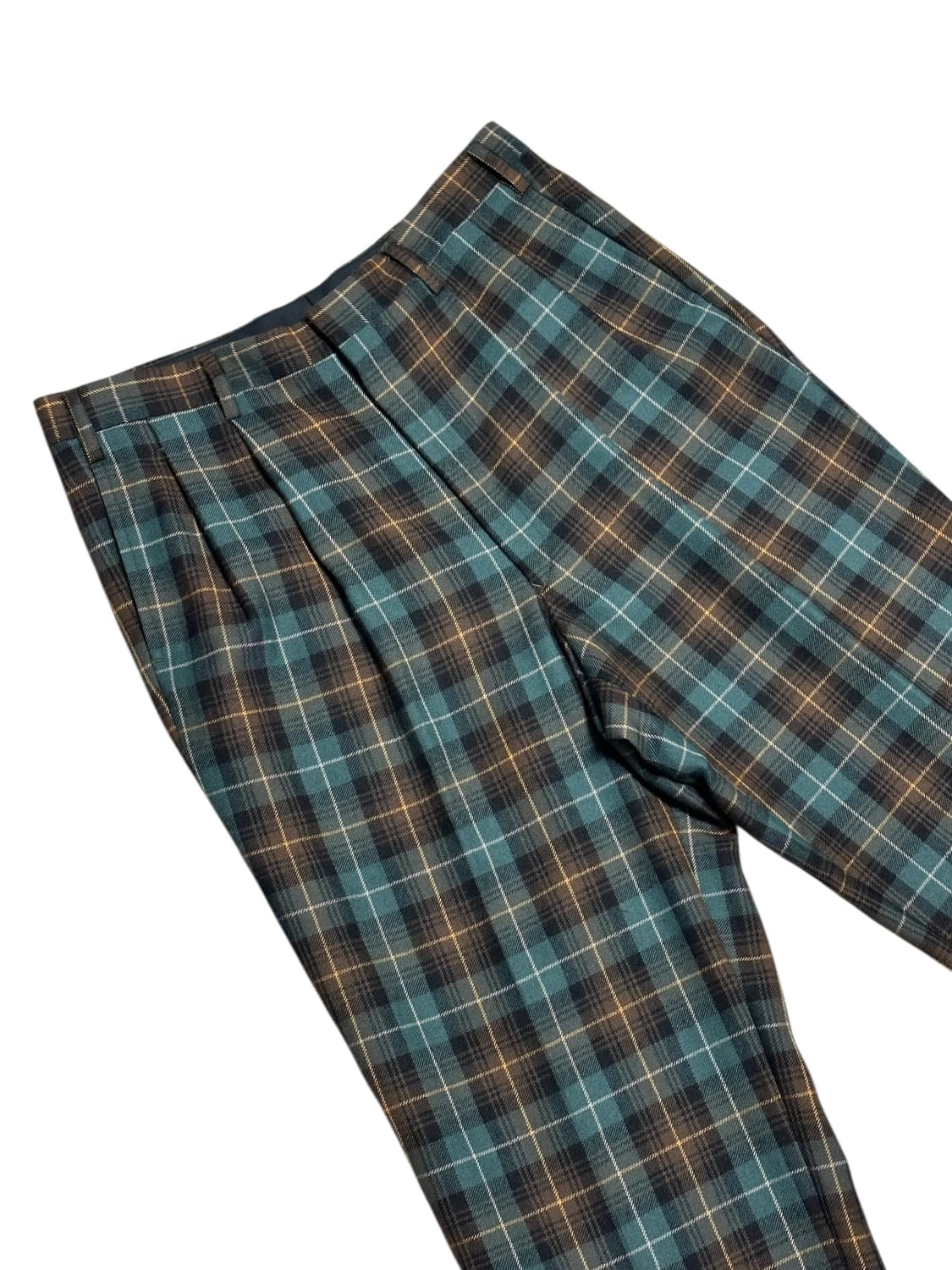 빈티지 맥그리거 울 체크 슬렉스 스케이터 상품이미지5