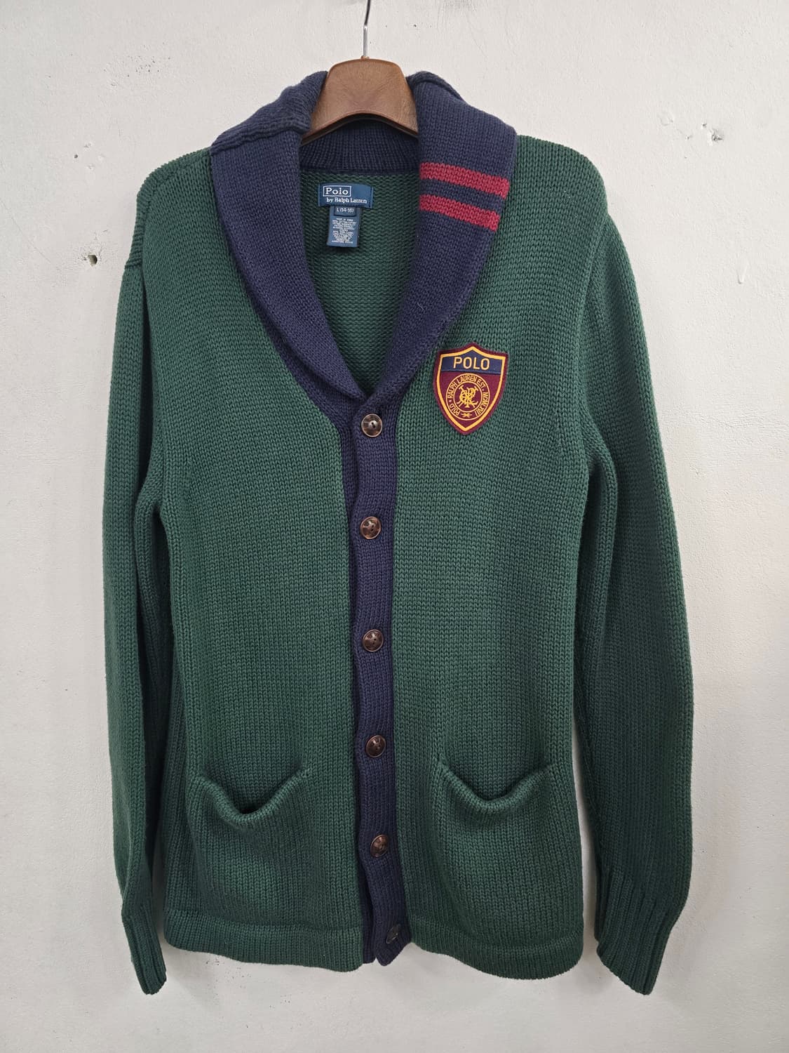 폴로랄프로렌 숄카라 니트 가디건 상품이미지1